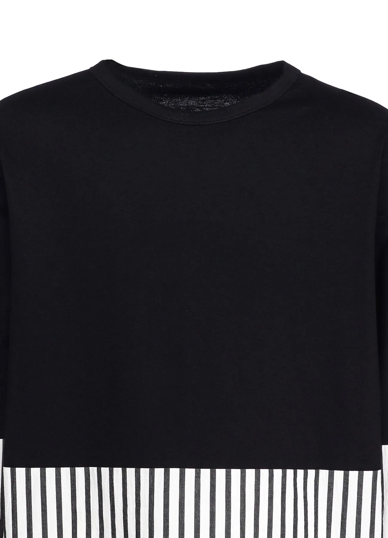COTTON STRIPE SWITCHING SHIRT (L) sold by Yohji Yamamoto product image thumbnail 5