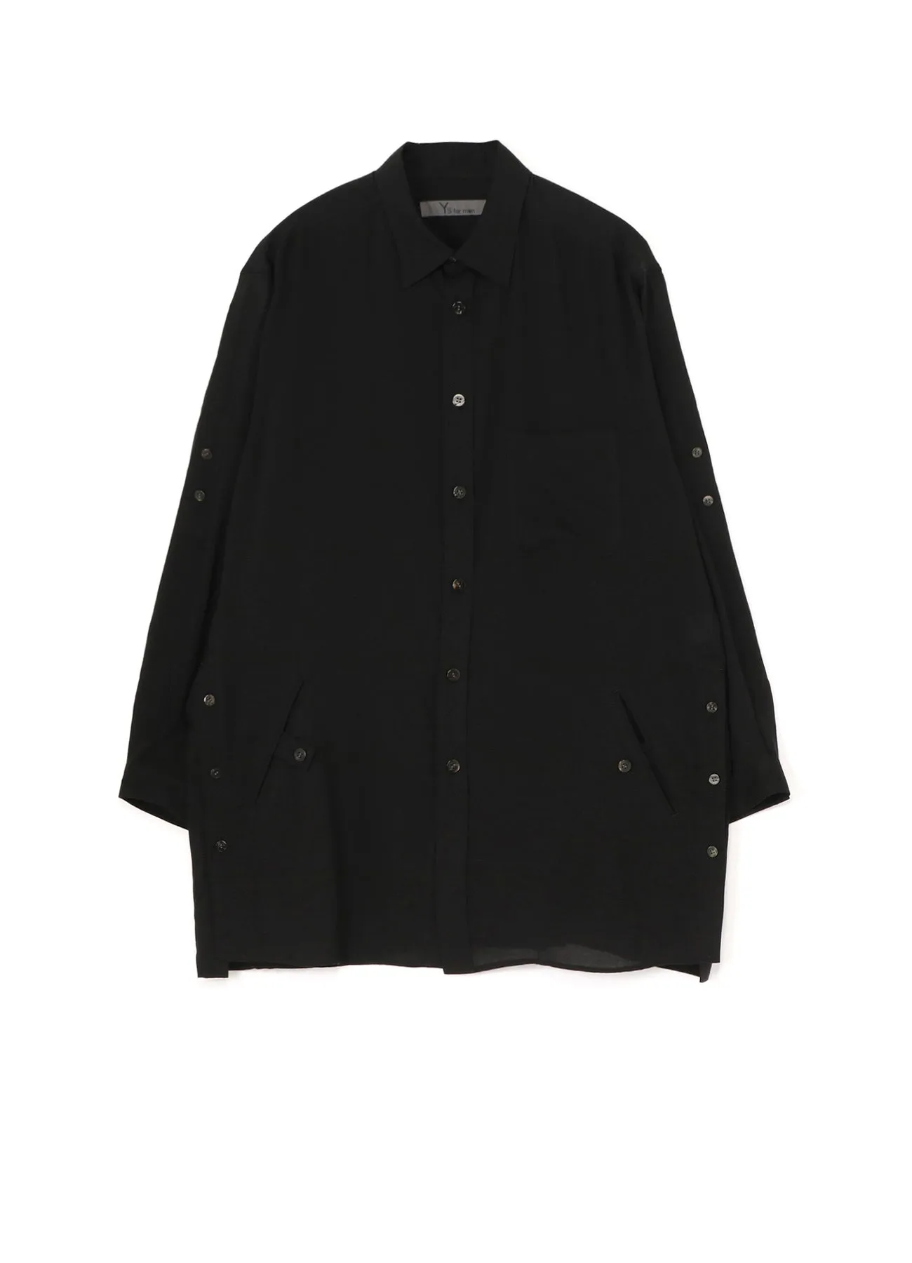 CELLULOSE LAWN BIG SHIRT sold by Yohji Yamamoto