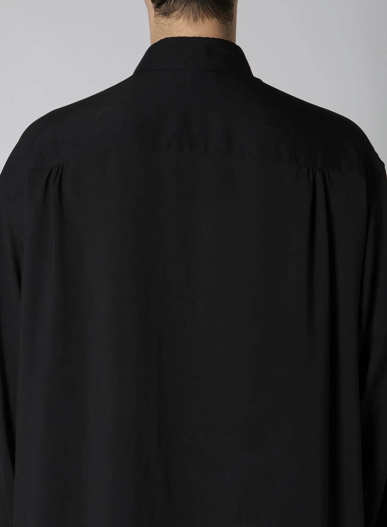 CELLULOSE LAWN BIG SHIRT sold by Yohji Yamamoto product image thumbnail 5