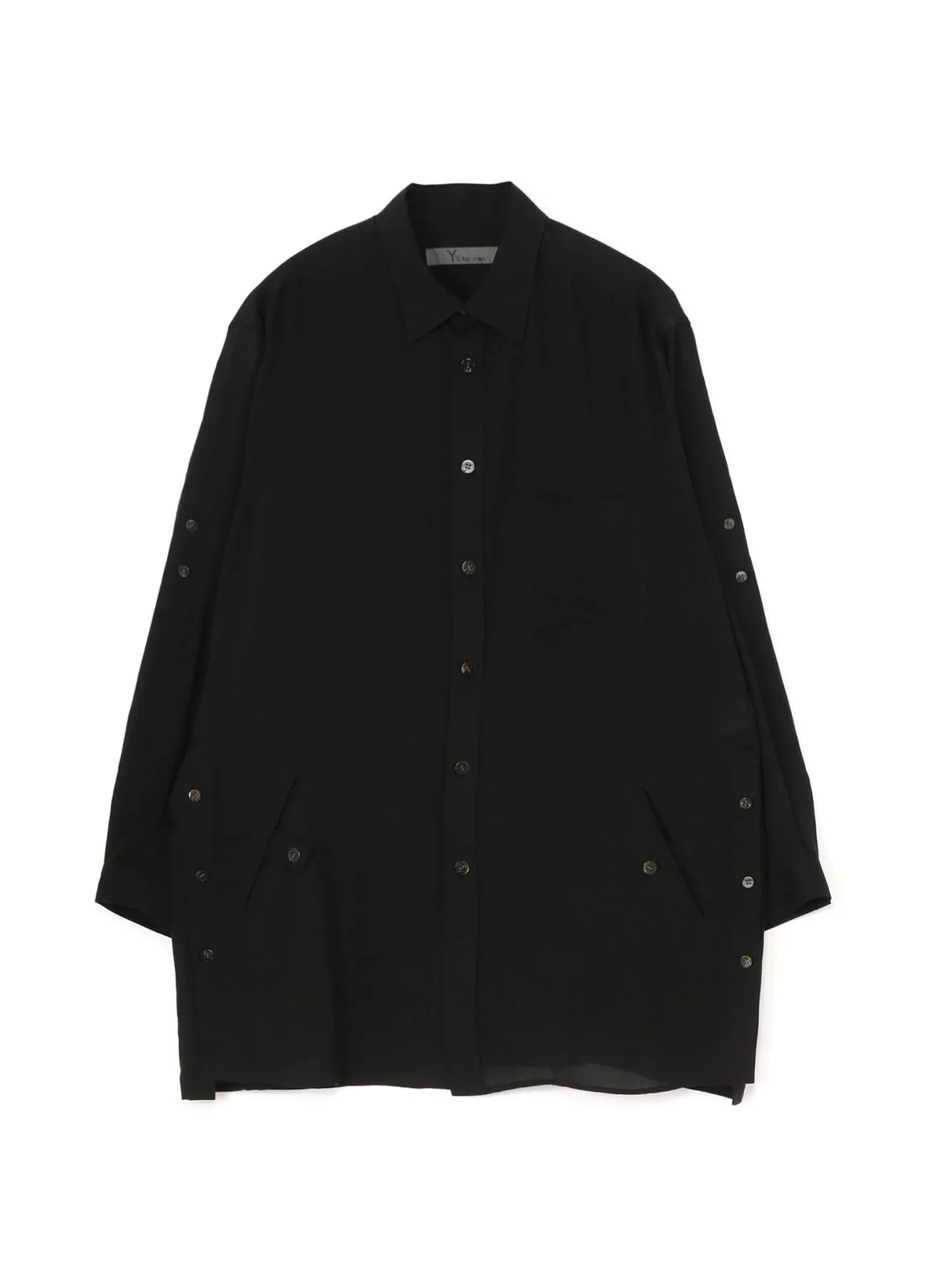 CELLULOSE LAWN BIG SHIRT sold by Yohji Yamamoto product image thumbnail 2