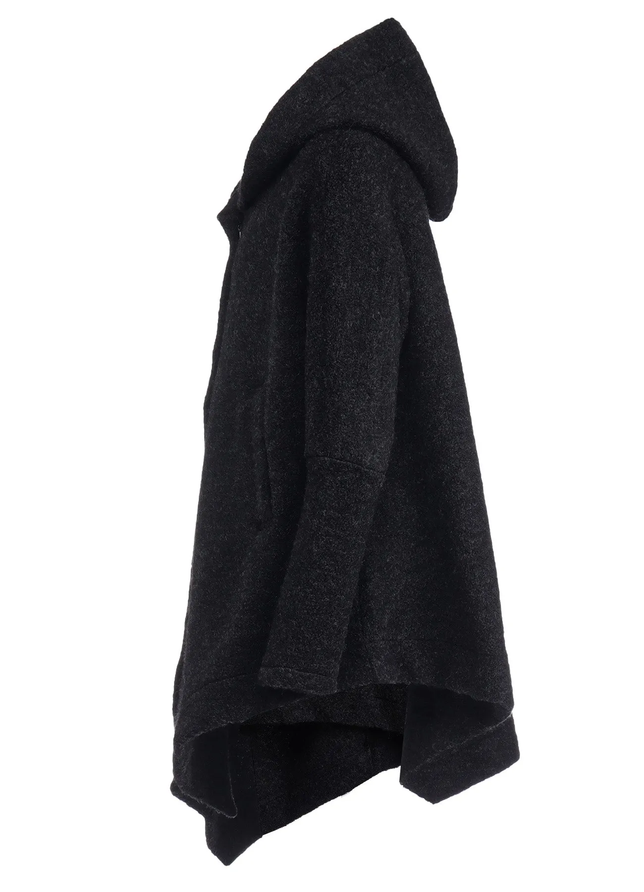 SHEEP PILE ASM HOODIE sold by Yohji Yamamoto product image thumbnail 3