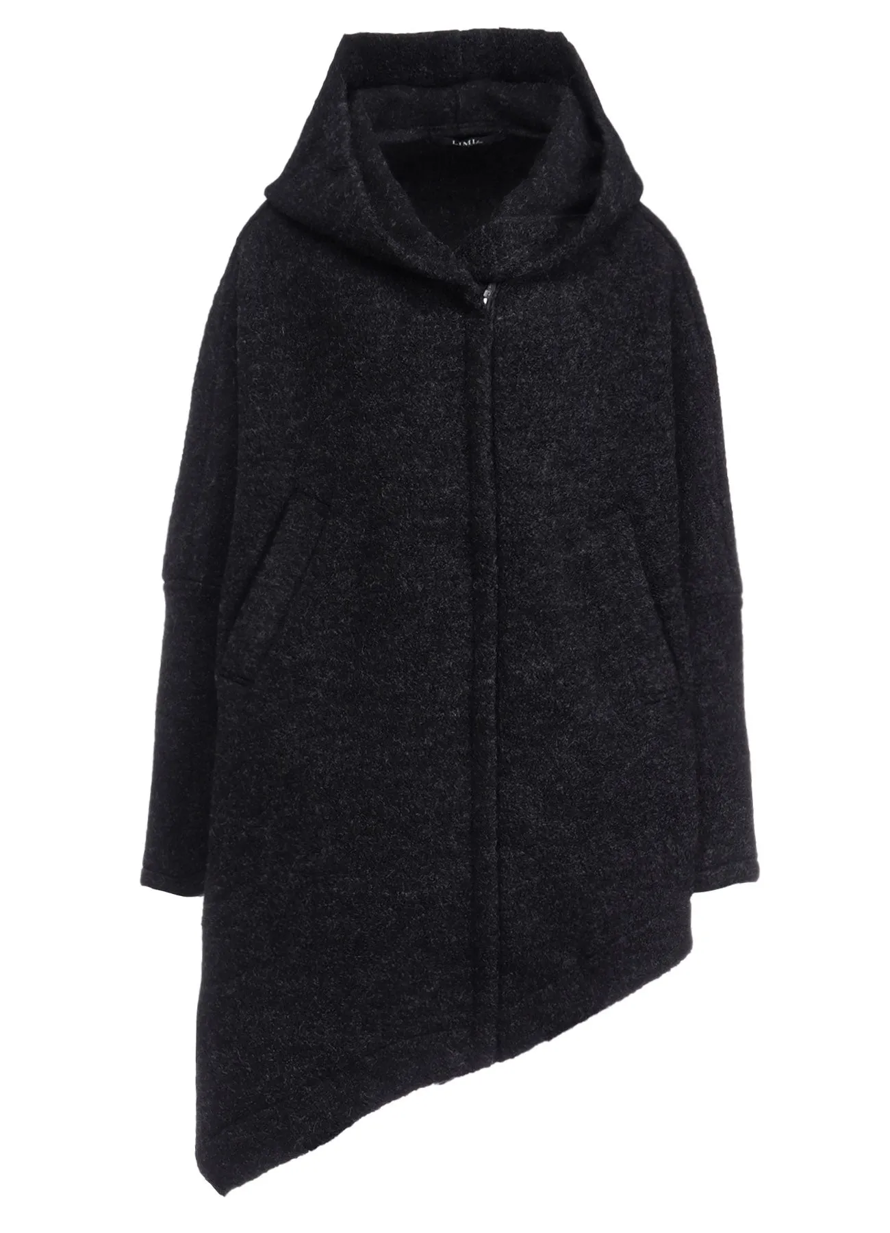 SHEEP PILE ASM HOODIE sold by Yohji Yamamoto product image thumbnail 2