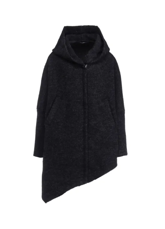 SHEEP PILE ASM HOODIE sold by Yohji Yamamoto