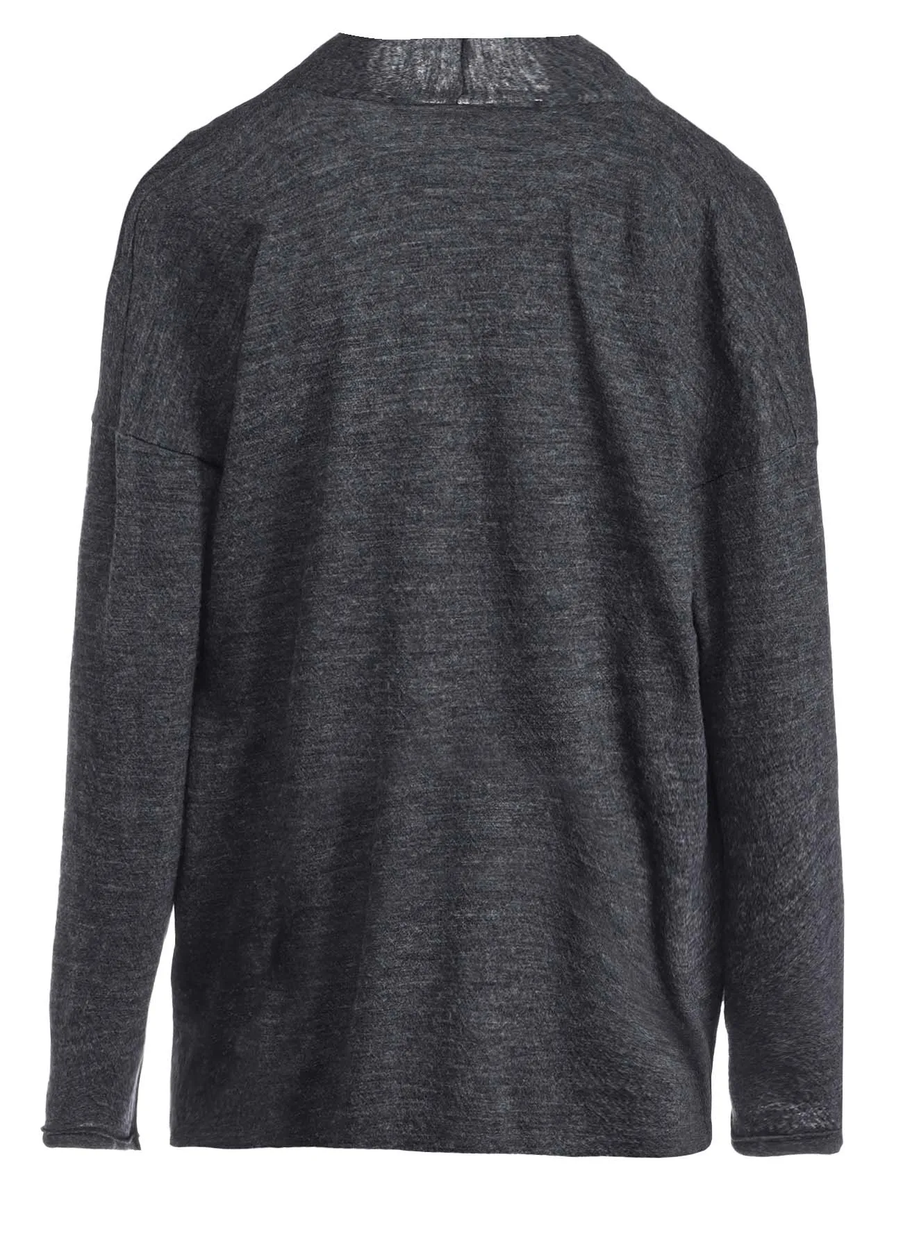 WOOL SHRINK SINGLE JERSEY FRONT DESIGN CARDIGAN sold by Yohji Yamamoto product image thumbnail 4