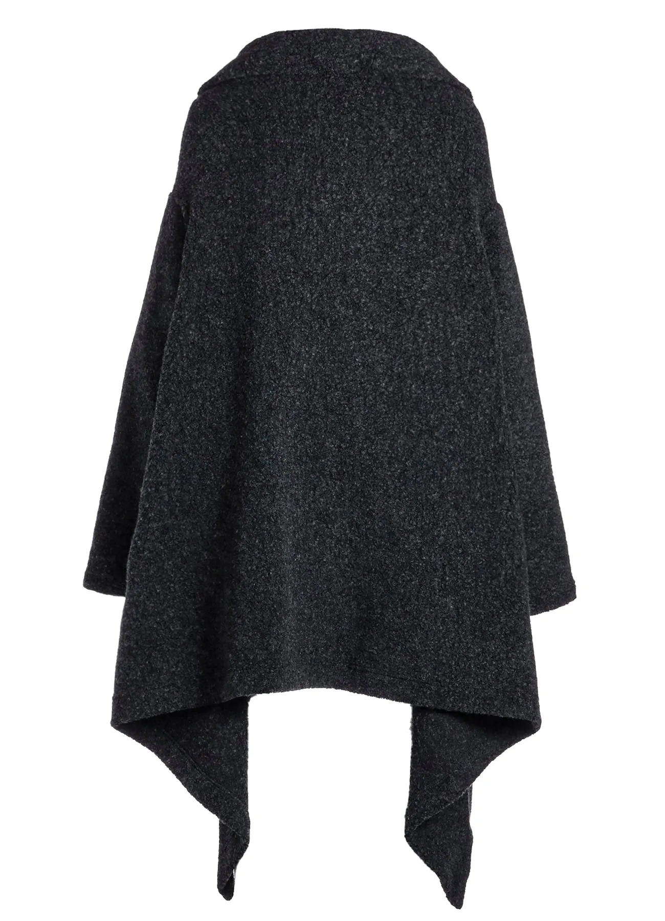 SHEEP PILE LONG JERSEY COAT sold by Yohji Yamamoto product image thumbnail 3