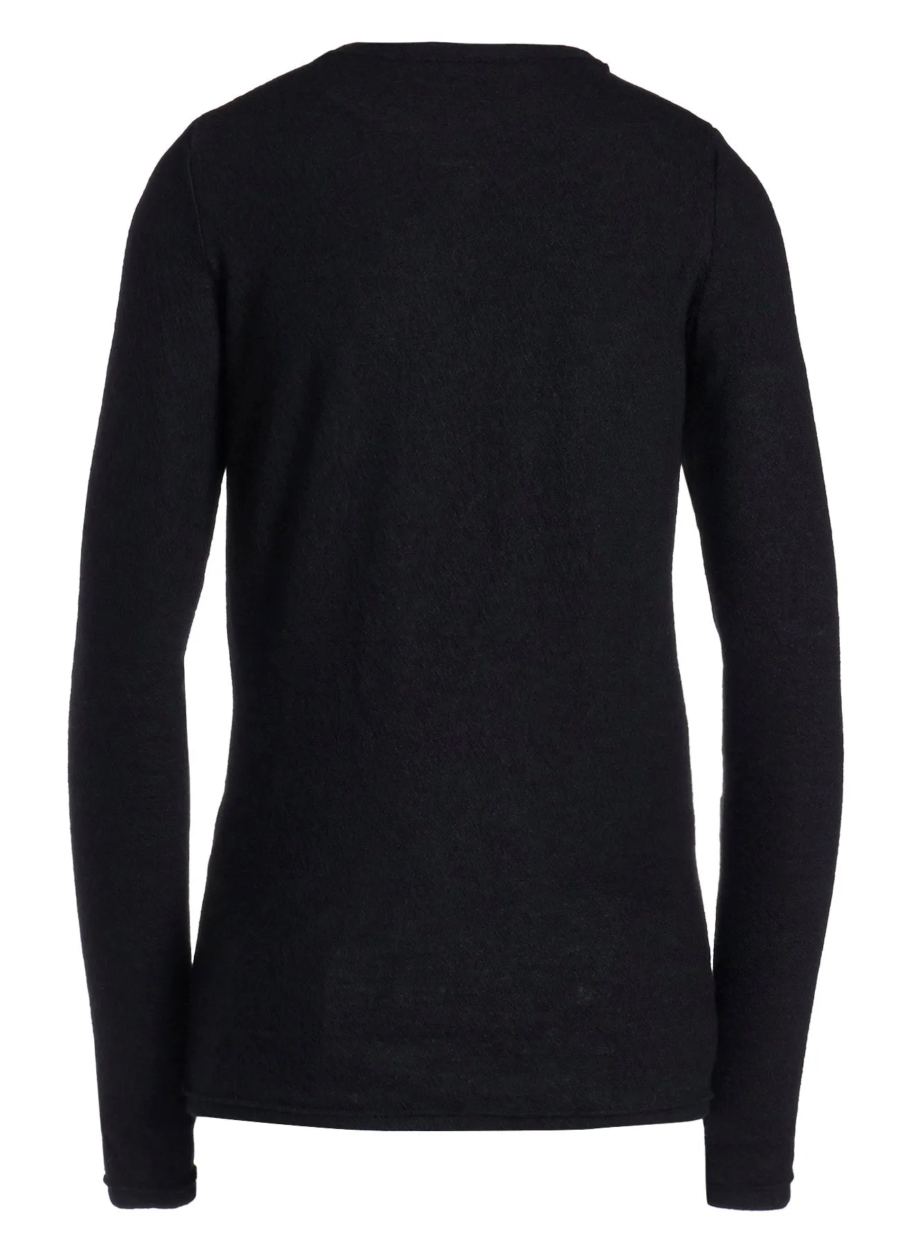 WOOL SHRINK SINGLE JERSEY LONG SLEEVES T-SHIRT sold by Yohji Yamamoto product image thumbnail 3