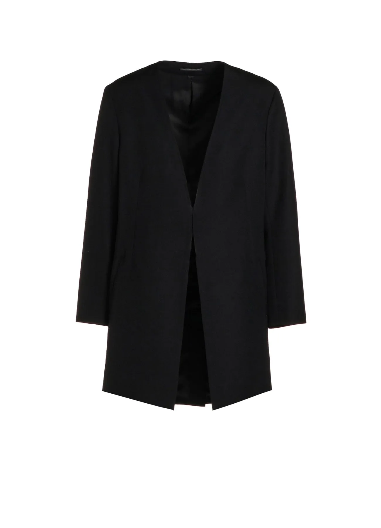ARMY GABARDINE NO COLLAR JACKET sold by Yohji Yamamoto