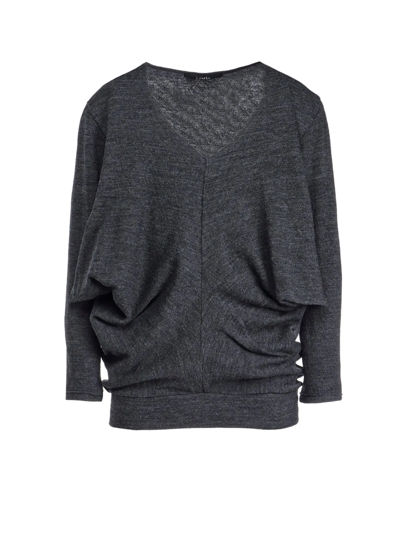 WOOL SHRINK SINGLE JERSEY FRONT DESIGN T-SHIRT sold by Yohji Yamamoto