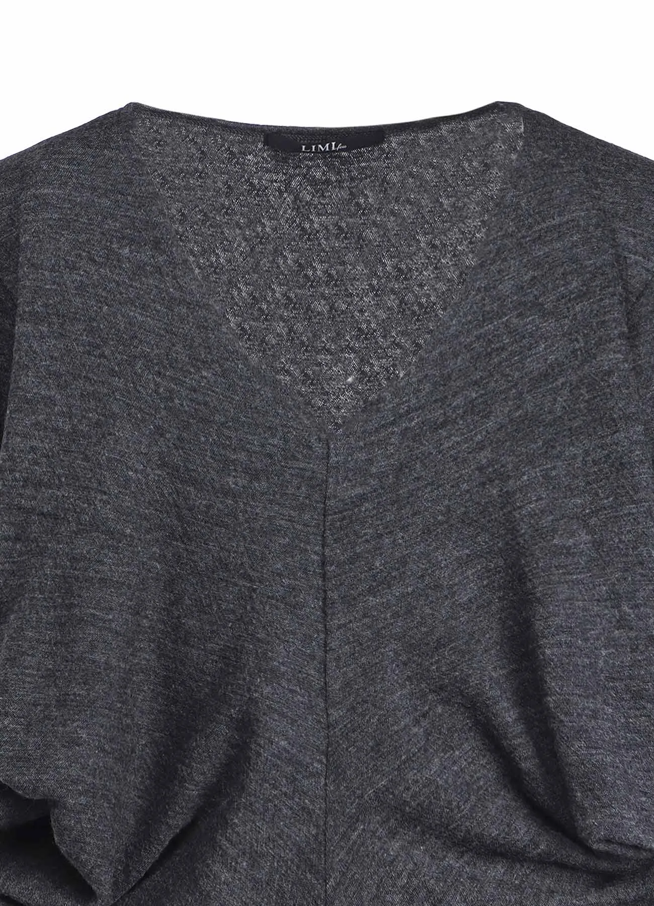 WOOL SHRINK SINGLE JERSEY FRONT DESIGN T-SHIRT sold by Yohji Yamamoto product image thumbnail 5