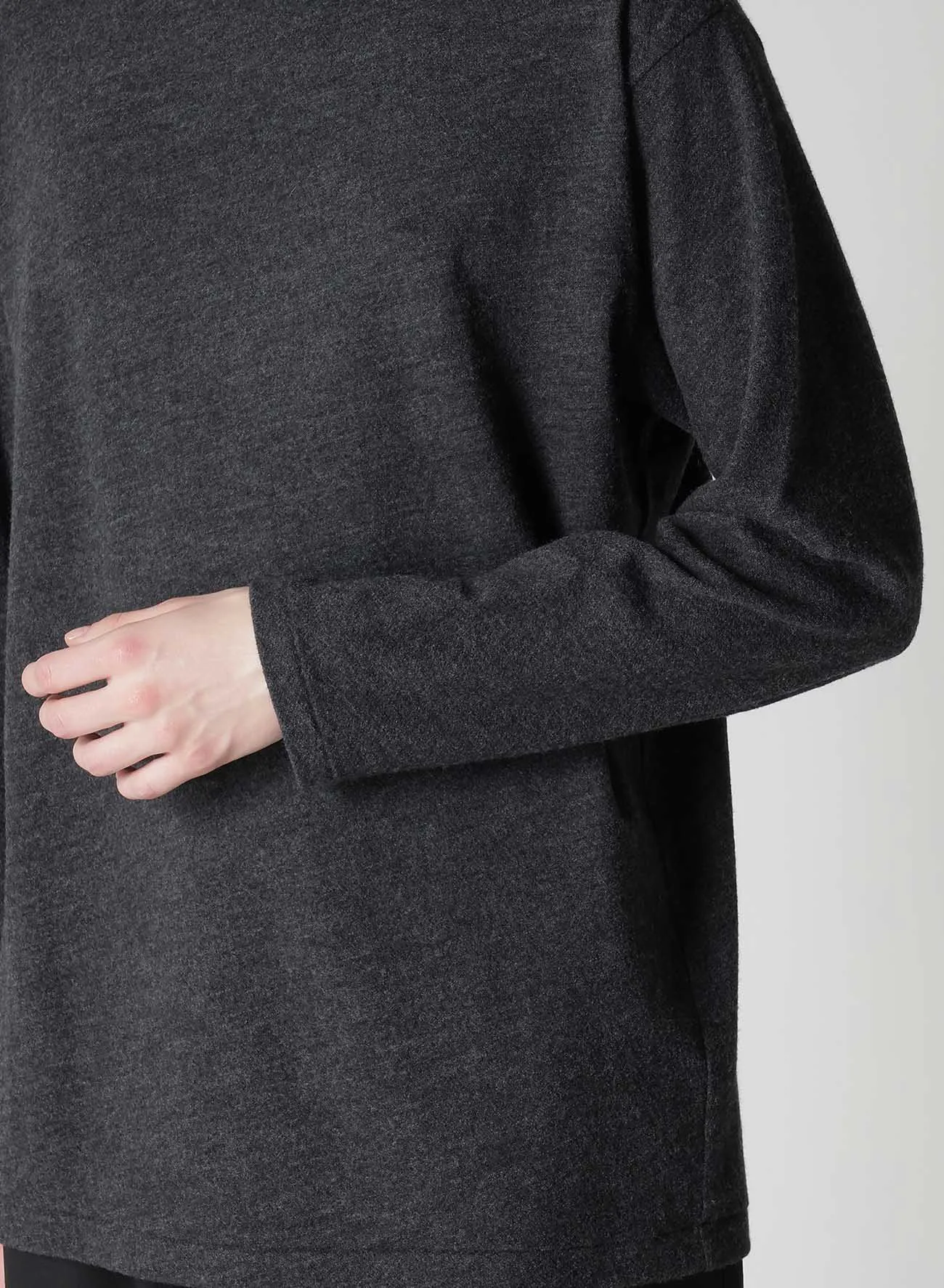 Super120 TURTLE NECK LONG SLEEVE sold by Yohji Yamamoto product image thumbnail 4