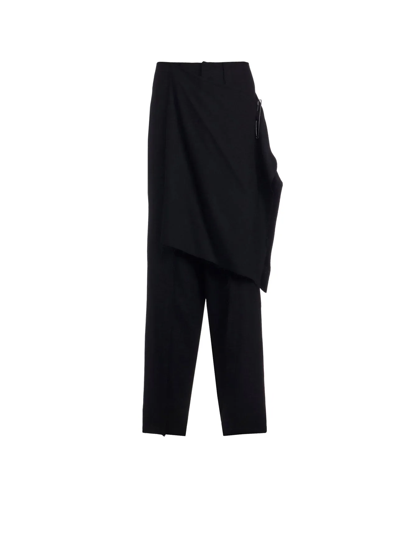 MILLING SERGE WRAP SKIRT PANTS sold by Yohji Yamamoto