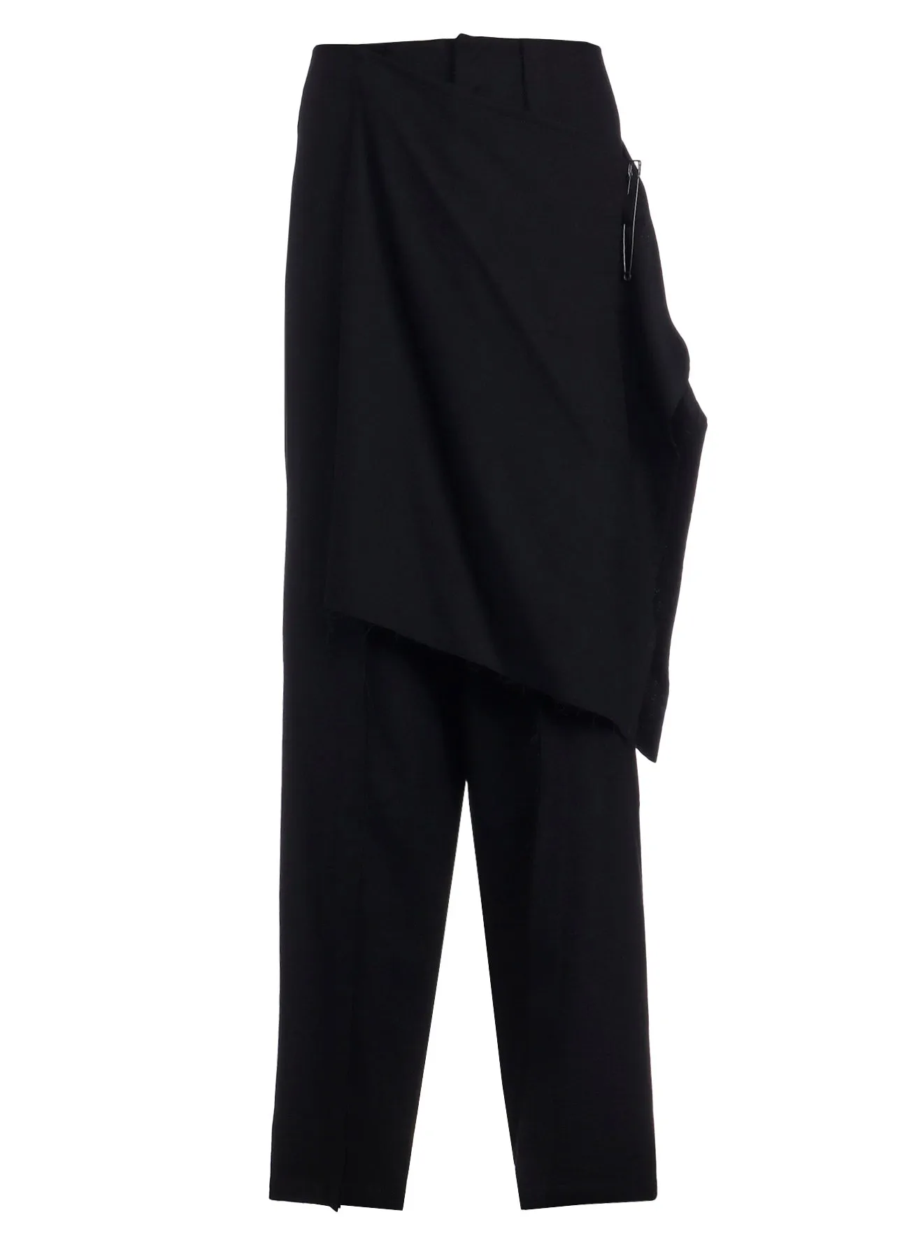 MILLING SERGE WRAP SKIRT PANTS sold by Yohji Yamamoto product image thumbnail 2