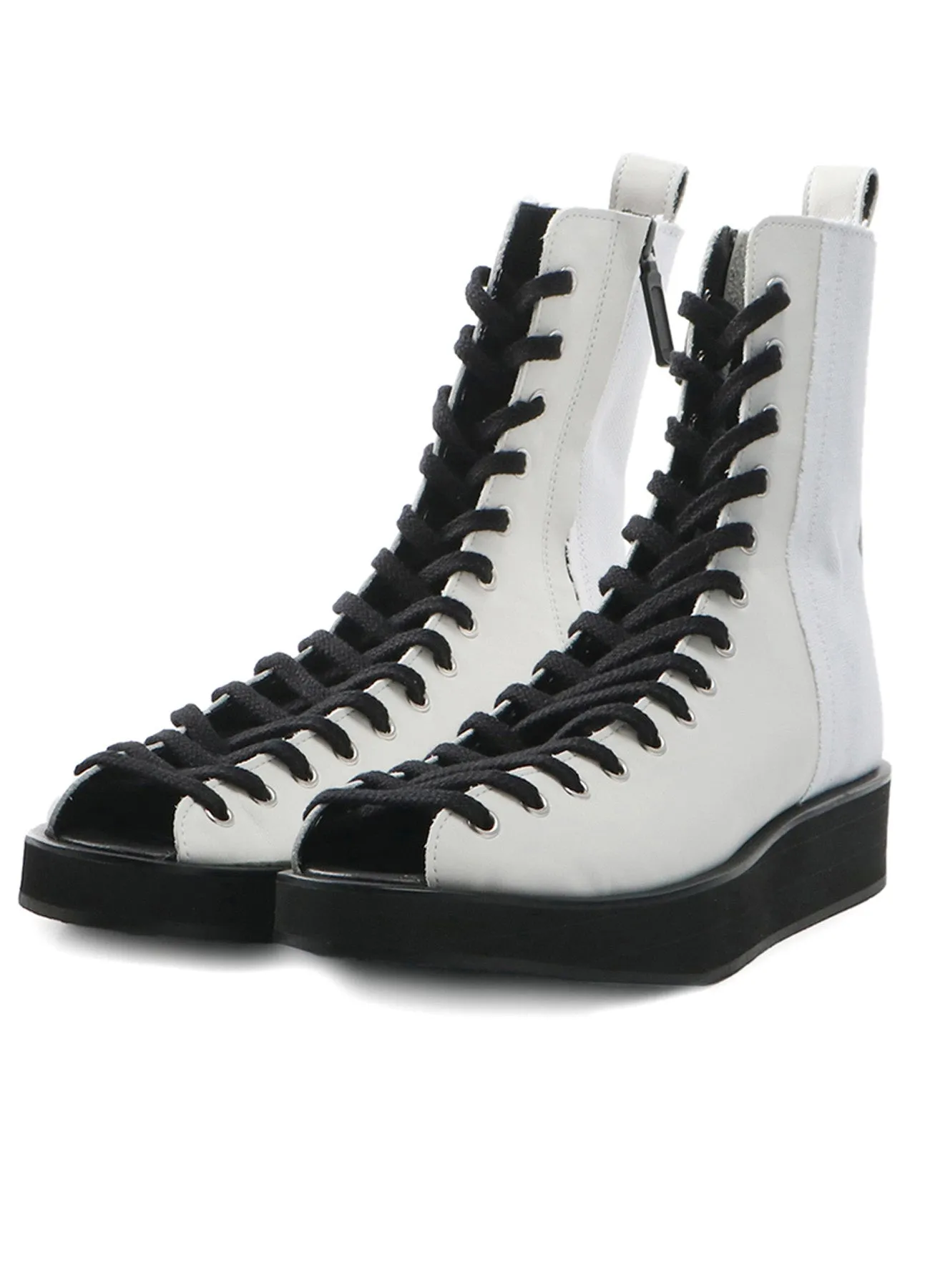 Steer Leather 14 Hole Boots sold by Yohji Yamamoto