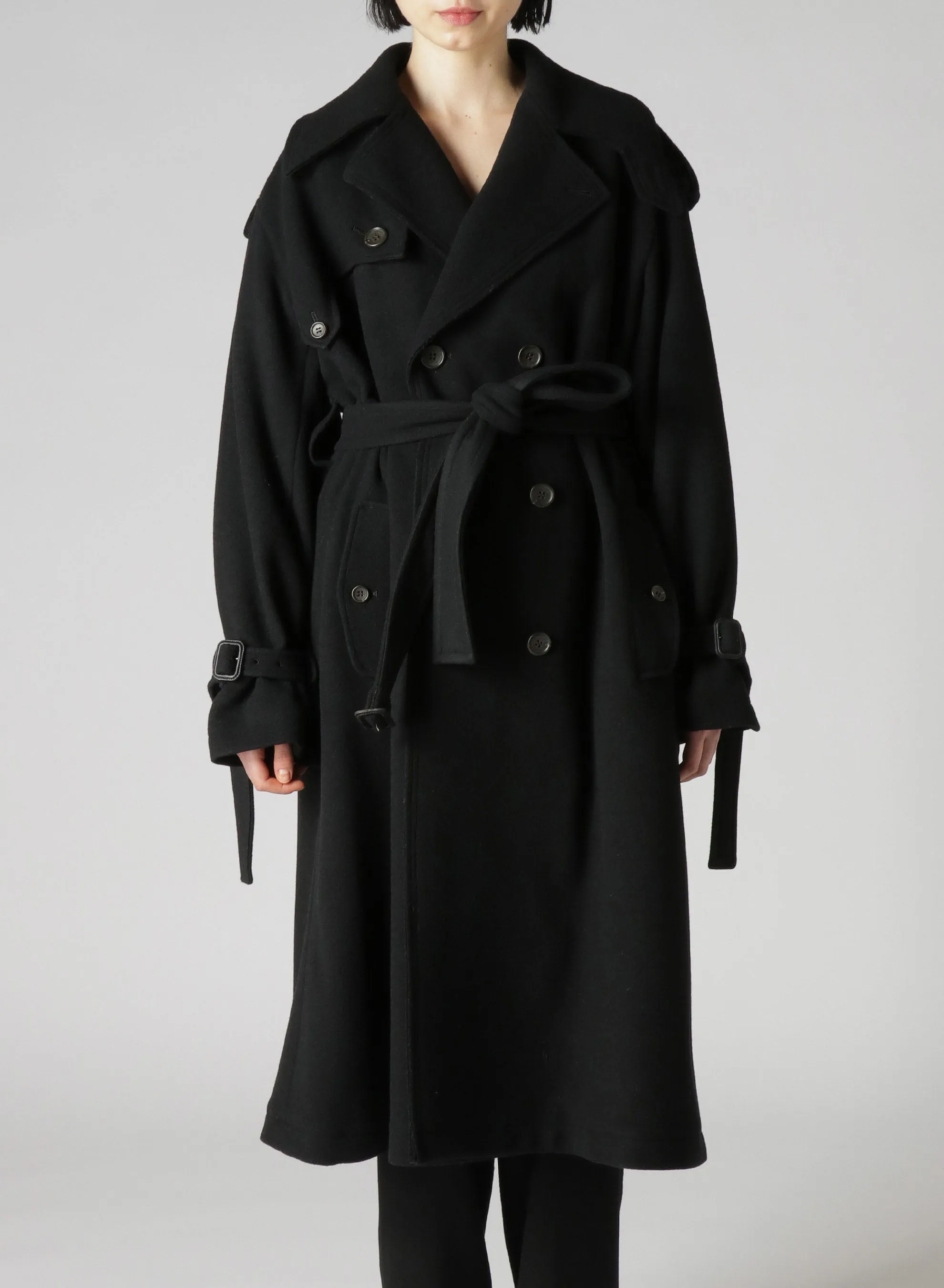 W/Mosser B Long Trench Coat sold by Yohji Yamamoto product image thumbnail 5