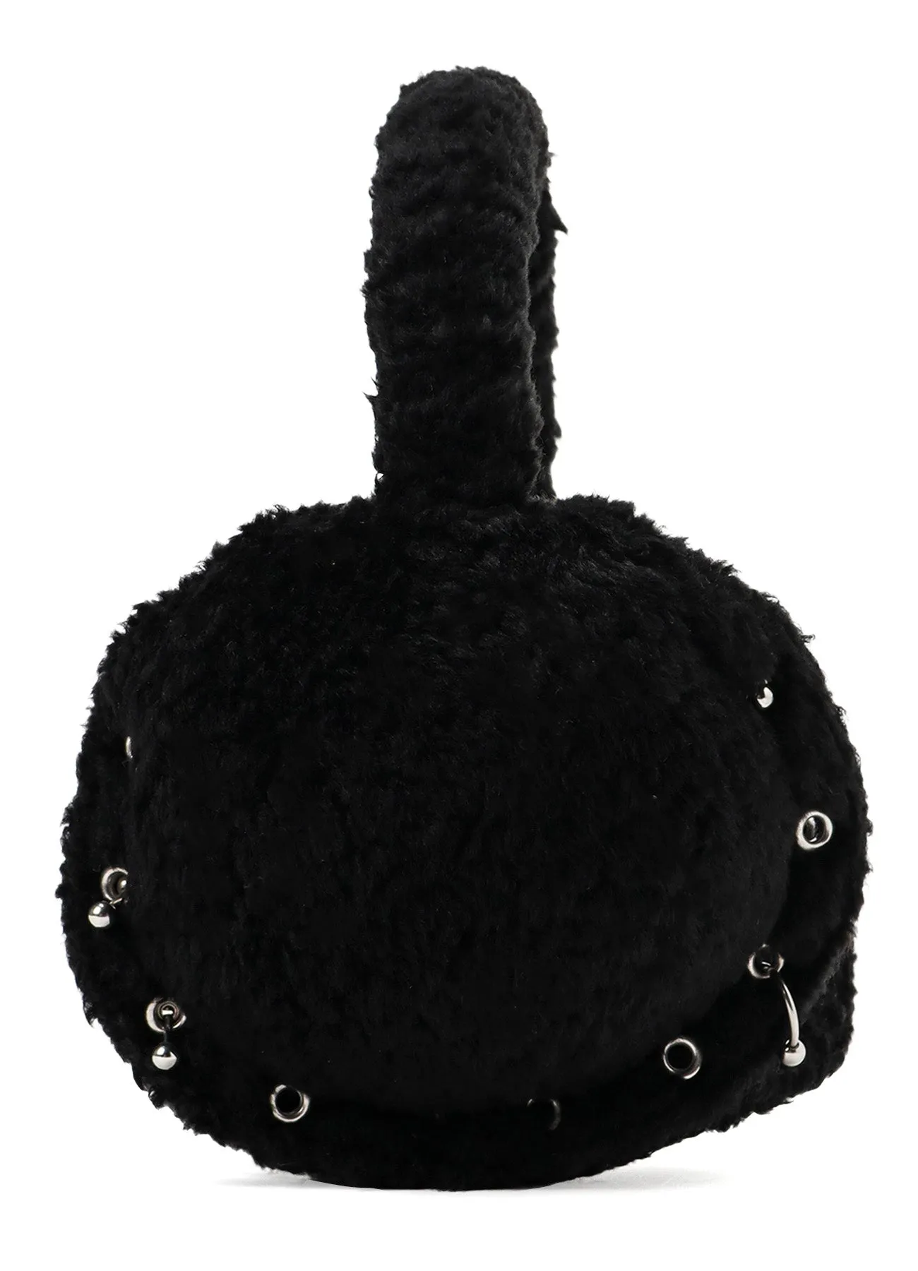 HIGH DENSITY BOA PIERCED EARMUFF sold by Yohji Yamamoto product image thumbnail 3