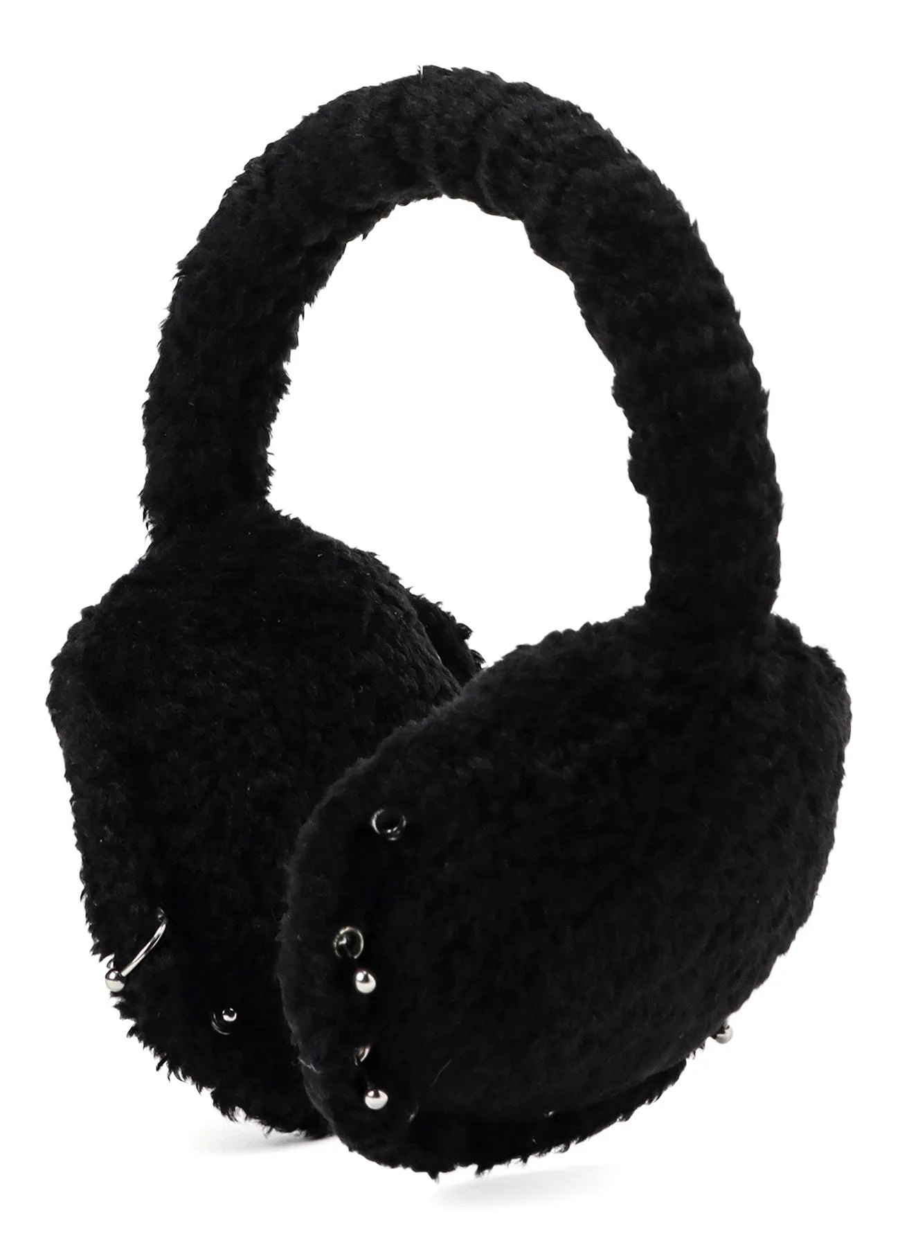 HIGH DENSITY BOA PIERCED EARMUFF sold by Yohji Yamamoto product image thumbnail 2