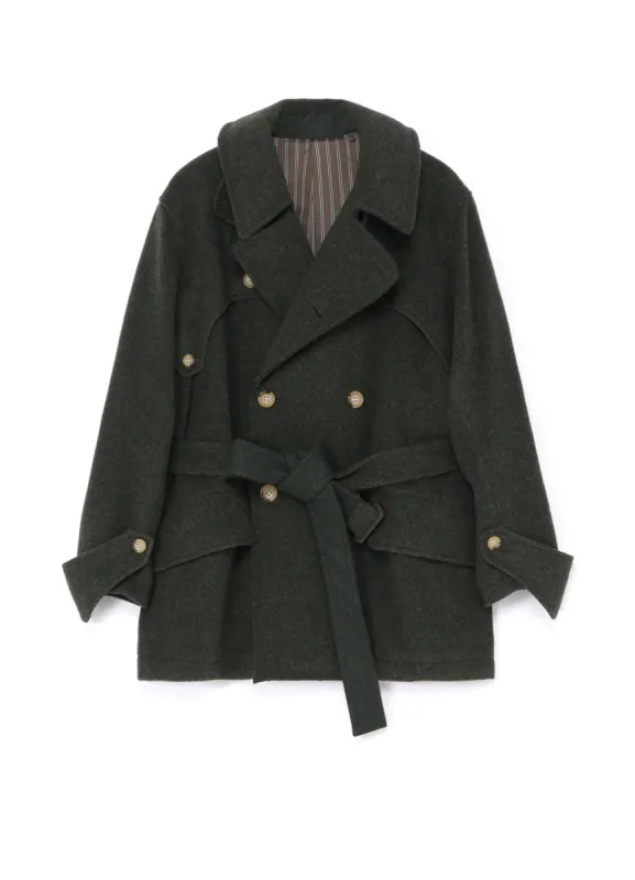 W/Mosser B Short Trench Coat sold by Yohji Yamamoto