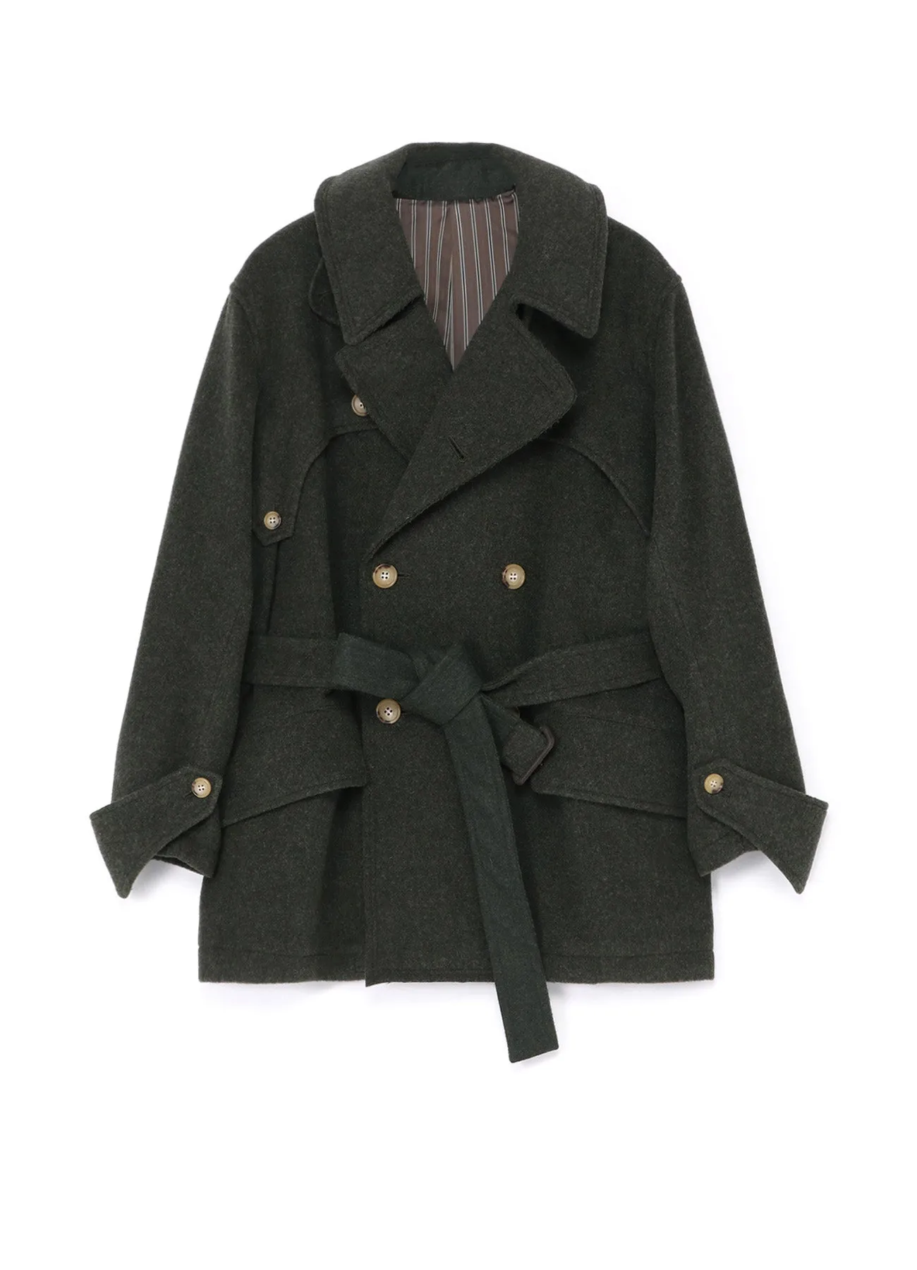 W/Mosser B Short Trench Coat sold by Yohji Yamamoto