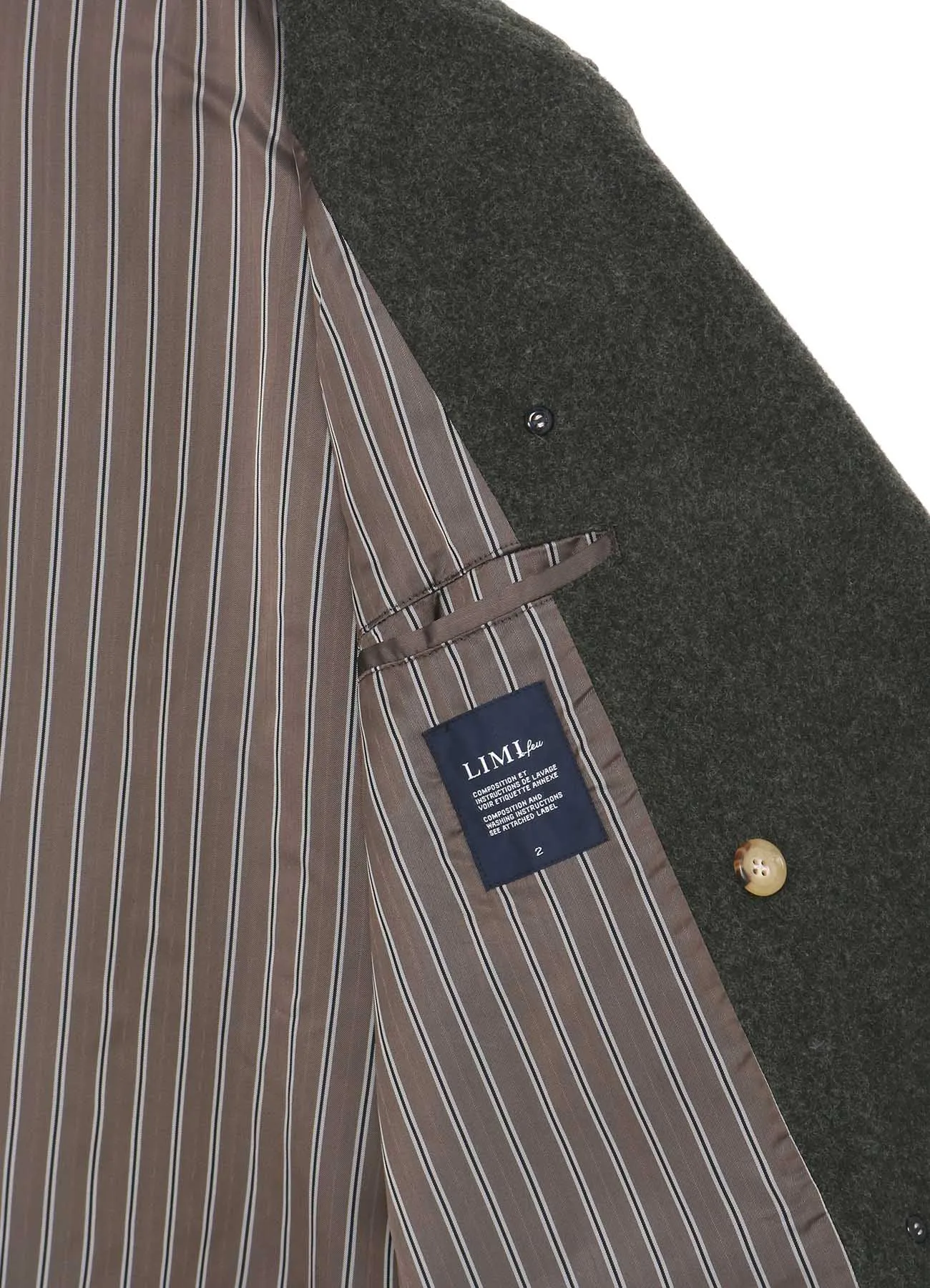 W/Mosser B Short Trench Coat sold by Yohji Yamamoto product image thumbnail 4