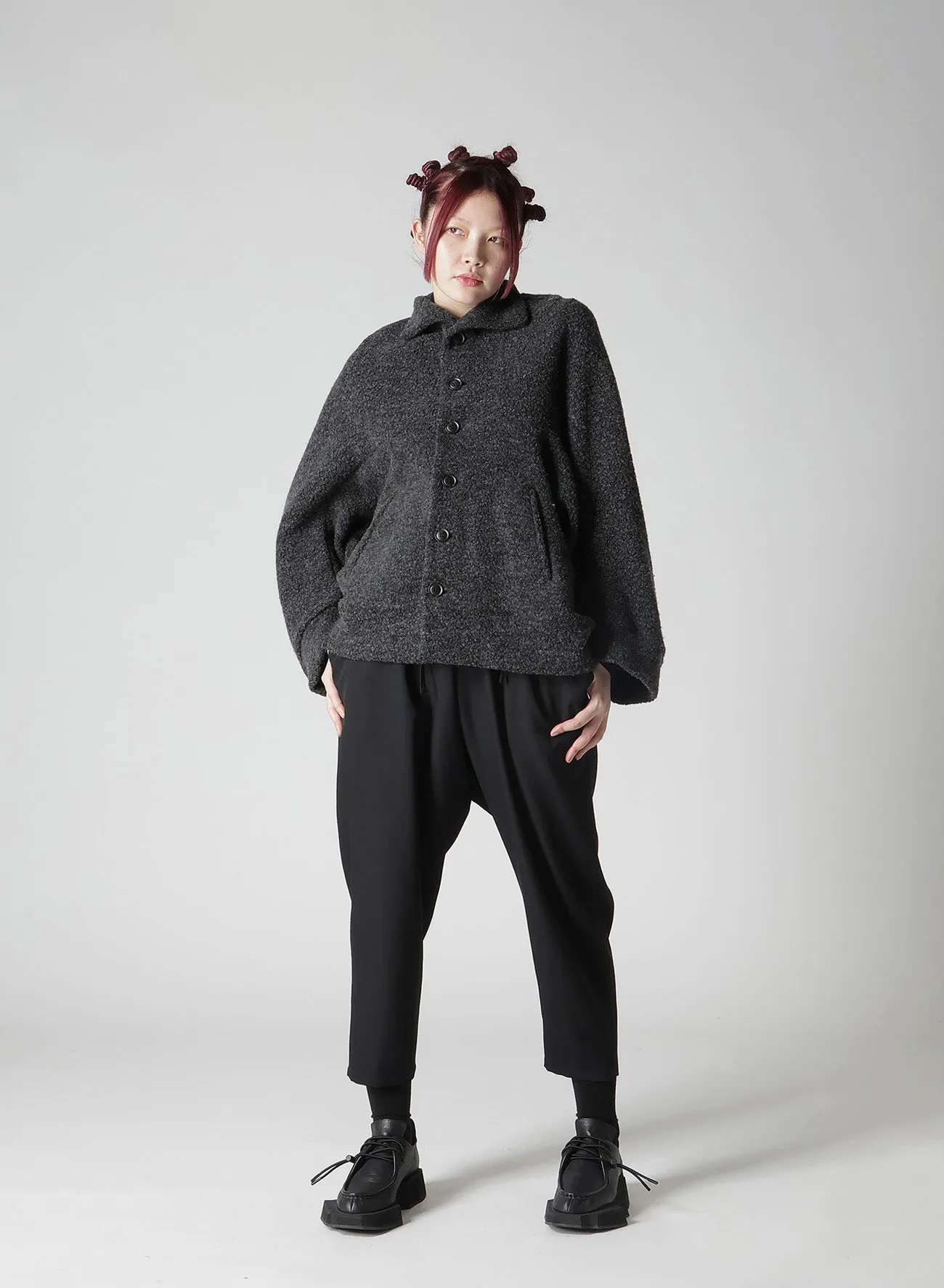SHEEP PILE SINGLE JACKET sold by Yohji Yamamoto product image thumbnail 4