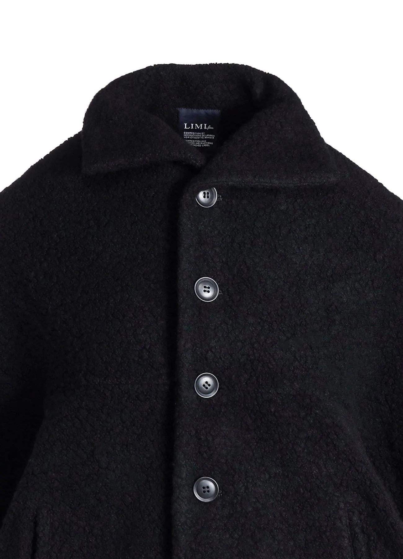 SHEEP PILE SINGLE JACKET sold by Yohji Yamamoto product image thumbnail 5