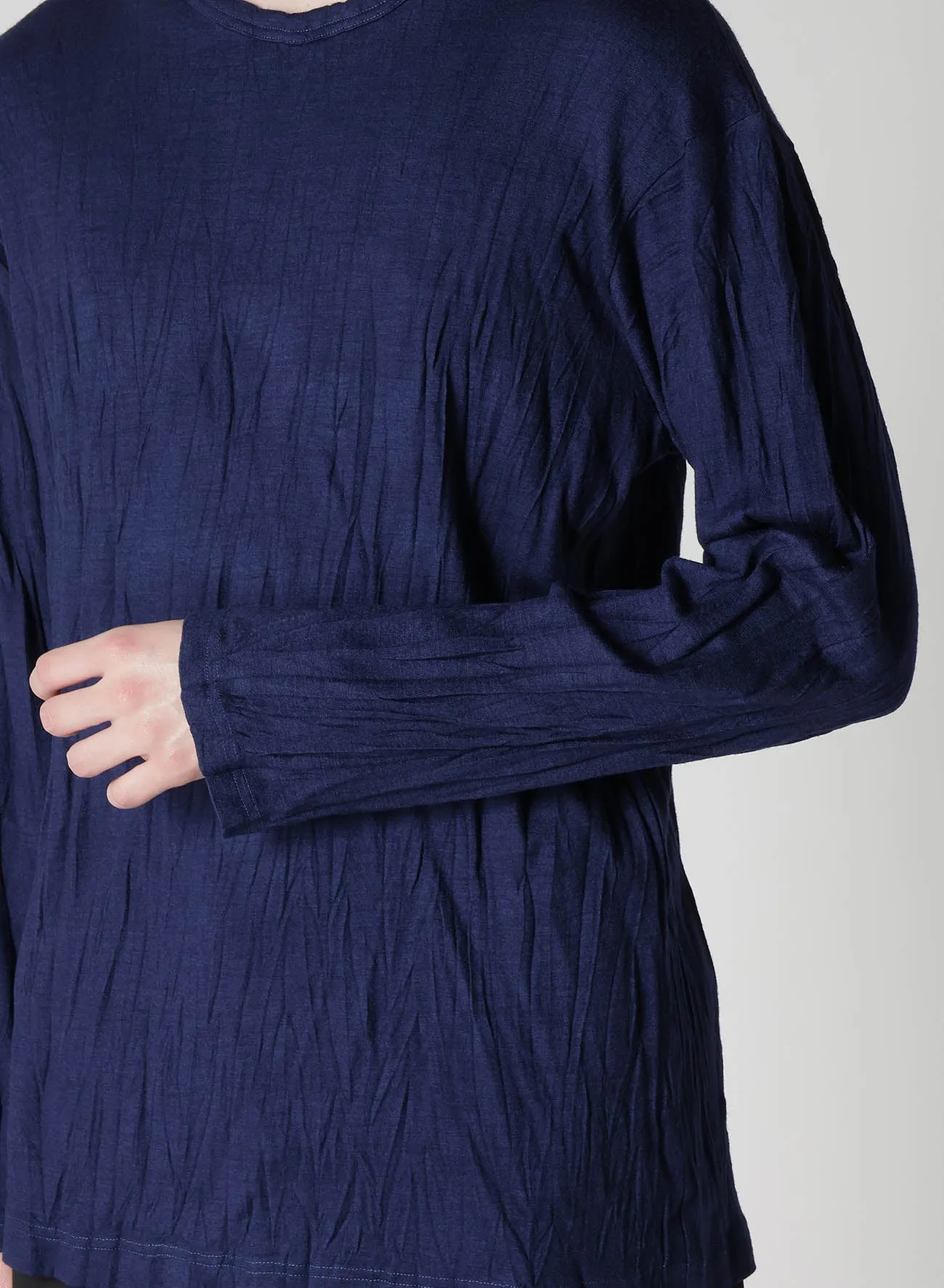 WRINKLED LONG SLEEVE sold by Yohji Yamamoto product image thumbnail 4
