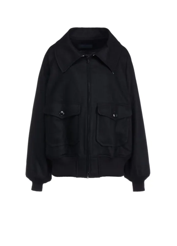 TOP FLANNEL R-FLIGHT JACKET sold by Yohji Yamamoto