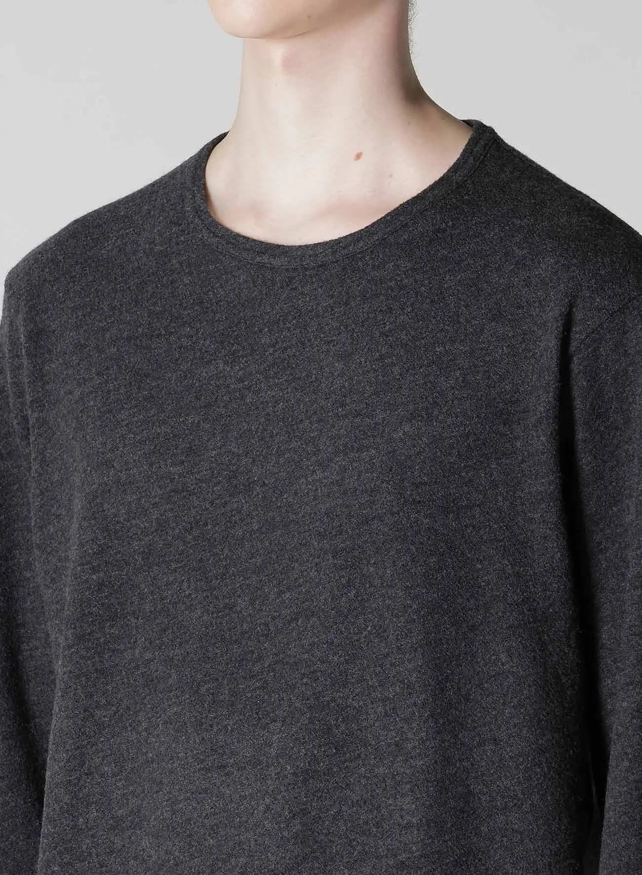 Super120 ROUND NECK LONG SLEEVE sold by Yohji Yamamoto product image thumbnail 3