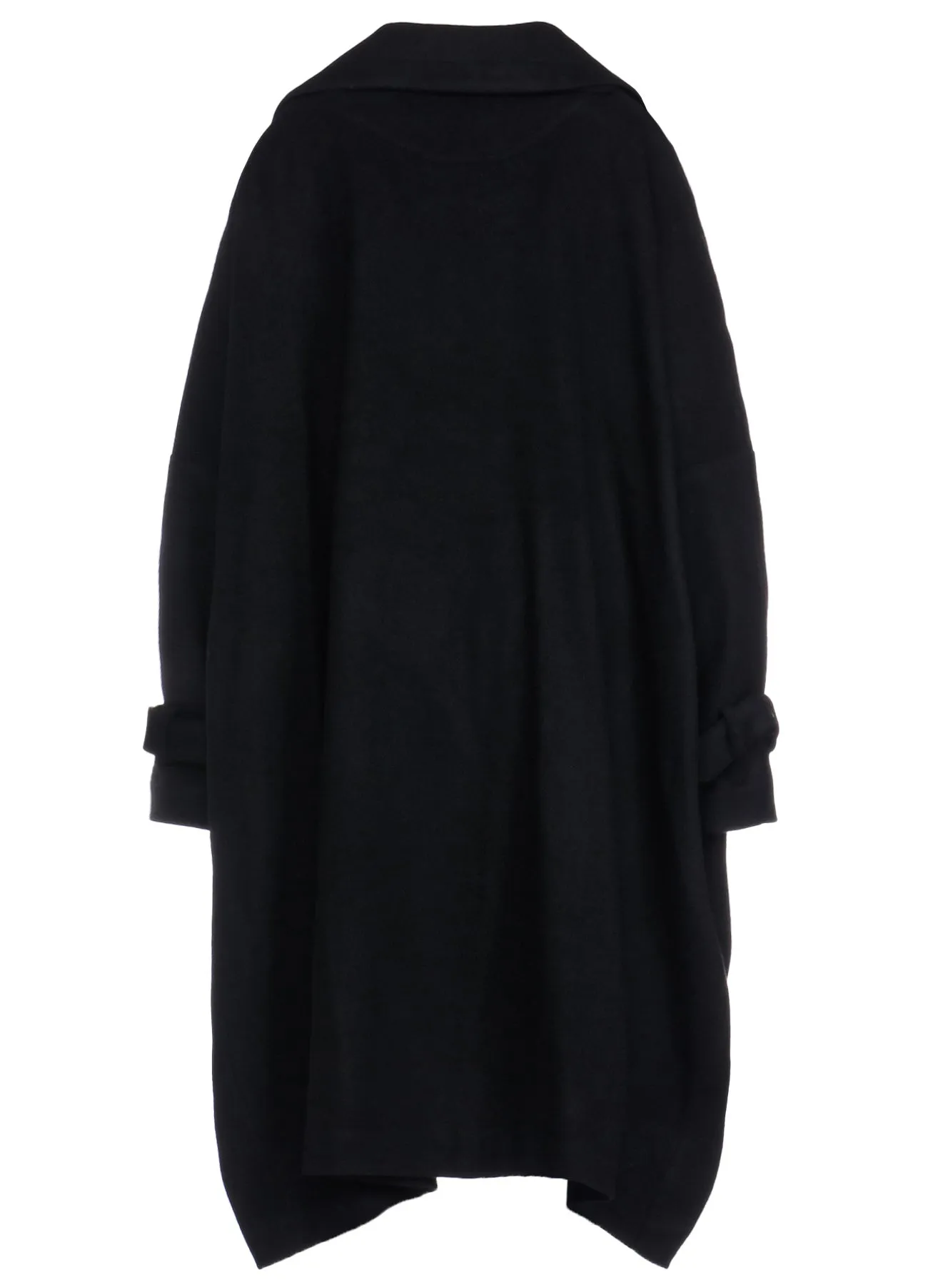 MELTON R-SIDE SLIT COAT sold by Yohji Yamamoto product image thumbnail 4