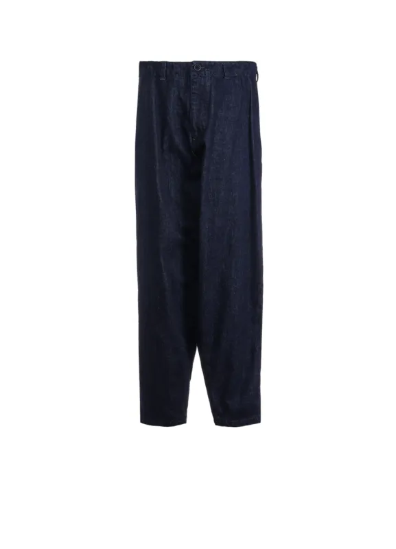 SP 12OZ DENIM PANTS WITH ZIPPER POCKET sold by Yohji Yamamoto