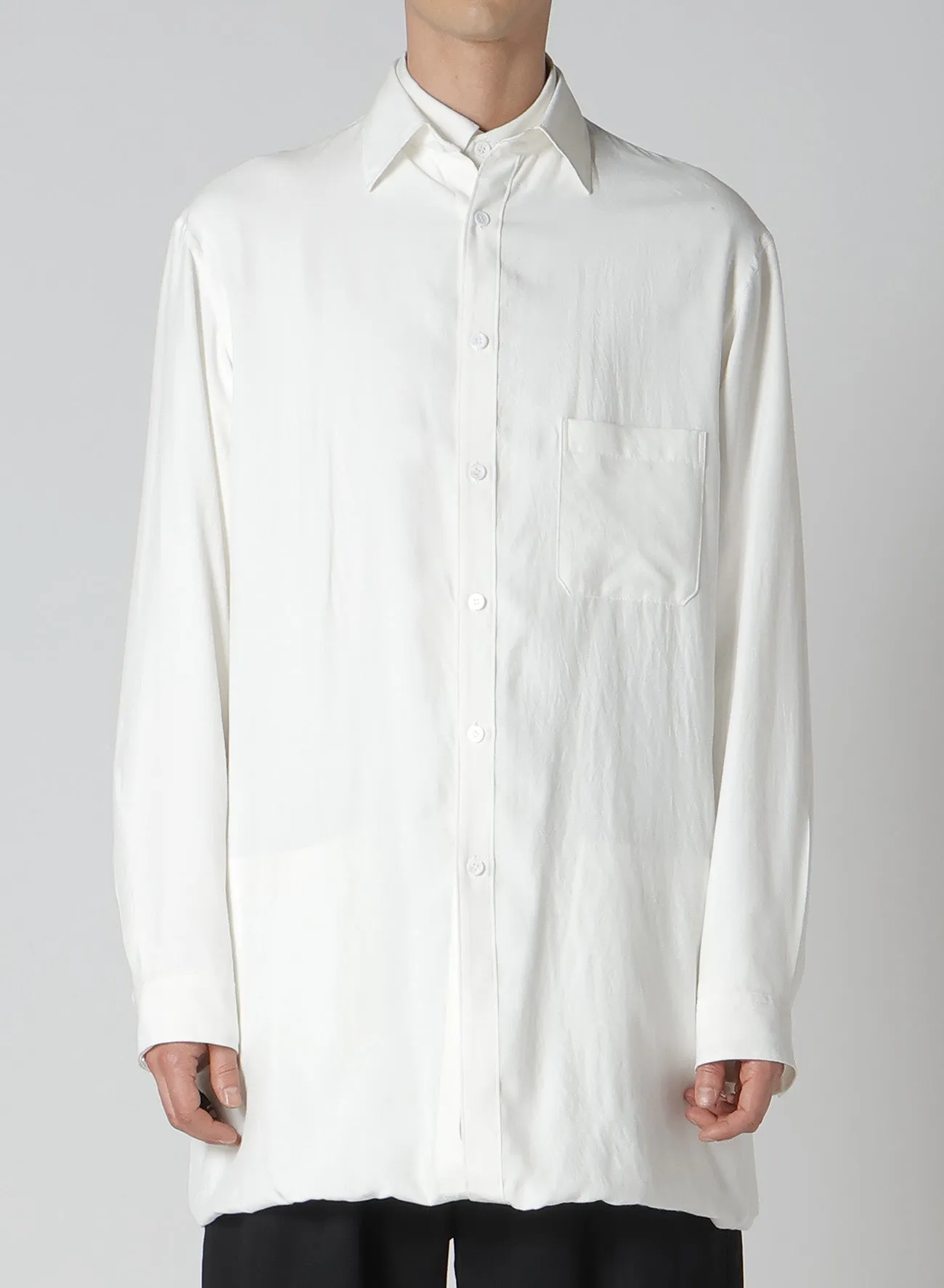 DOUBLE HEM SHIRT sold by Yohji Yamamoto product image thumbnail 2