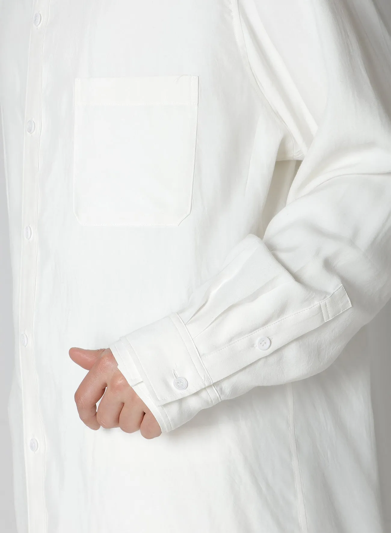 DOUBLE HEM SHIRT sold by Yohji Yamamoto product image thumbnail 5