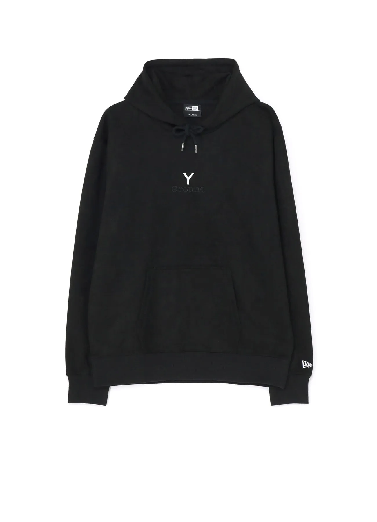 Ground Y × NEWERA SUEDE HOODIE GY LOGO sold by Yohji Yamamoto