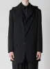 WOOL GABARDINE W HOODED JACKET sold by Yohji Yamamoto
