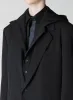WOOL GABARDINE W HOODED JACKET sold by Yohji Yamamoto
