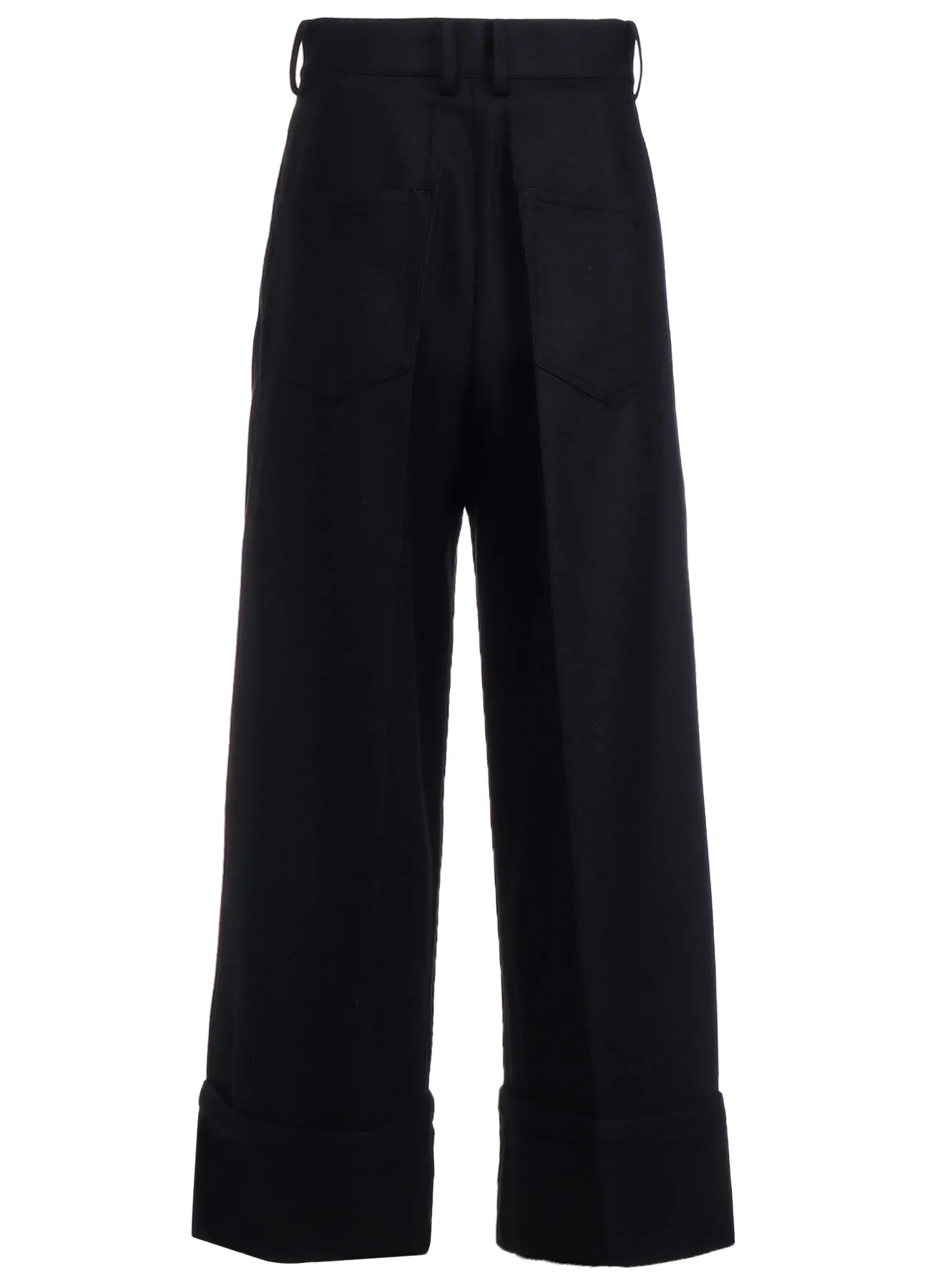 TOP FLANNEL R-2 TUCKS BAGGY PANTS sold by Yohji Yamamoto product image thumbnail 4