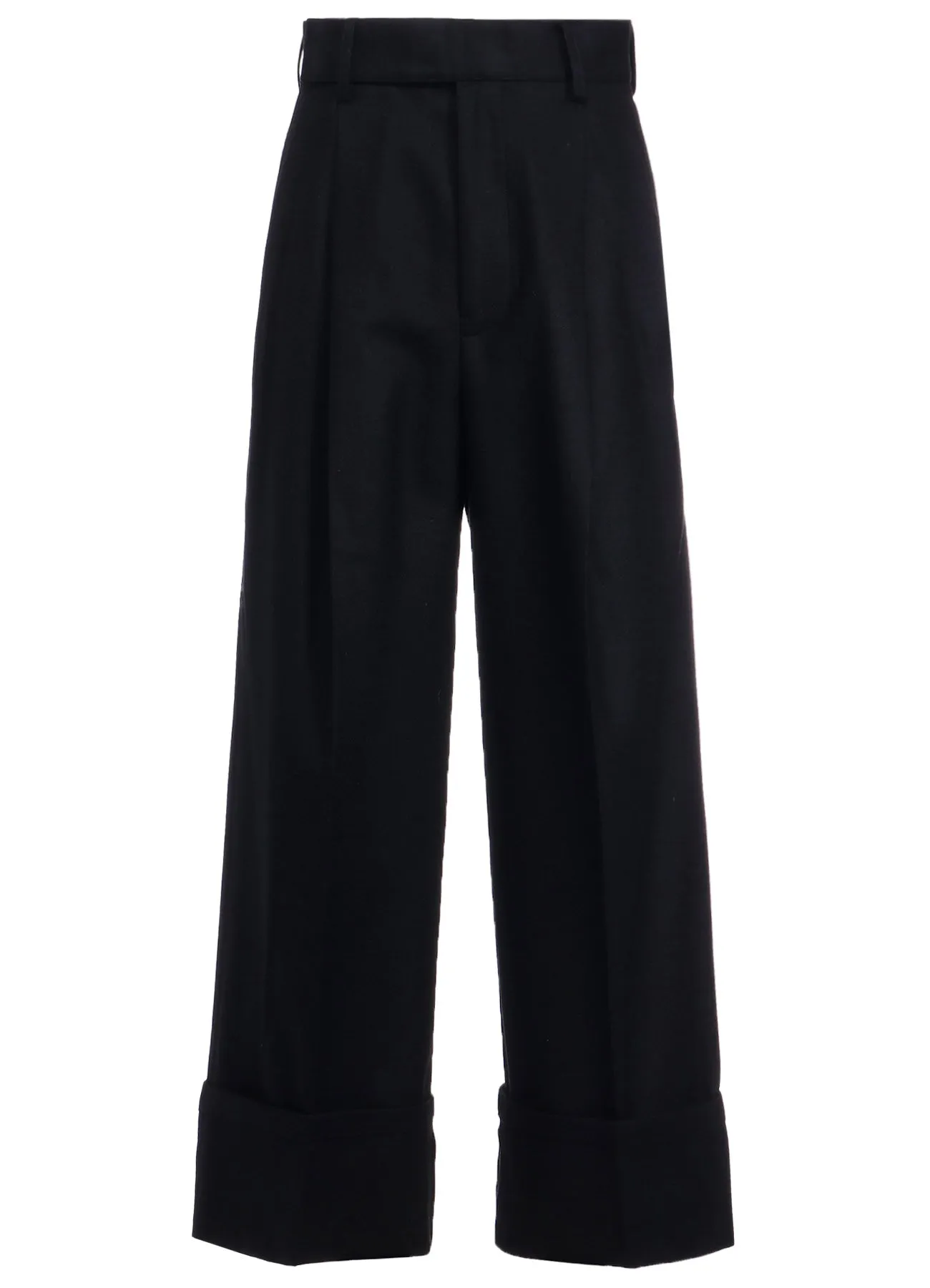 TOP FLANNEL R-2 TUCKS BAGGY PANTS sold by Yohji Yamamoto product image thumbnail 3