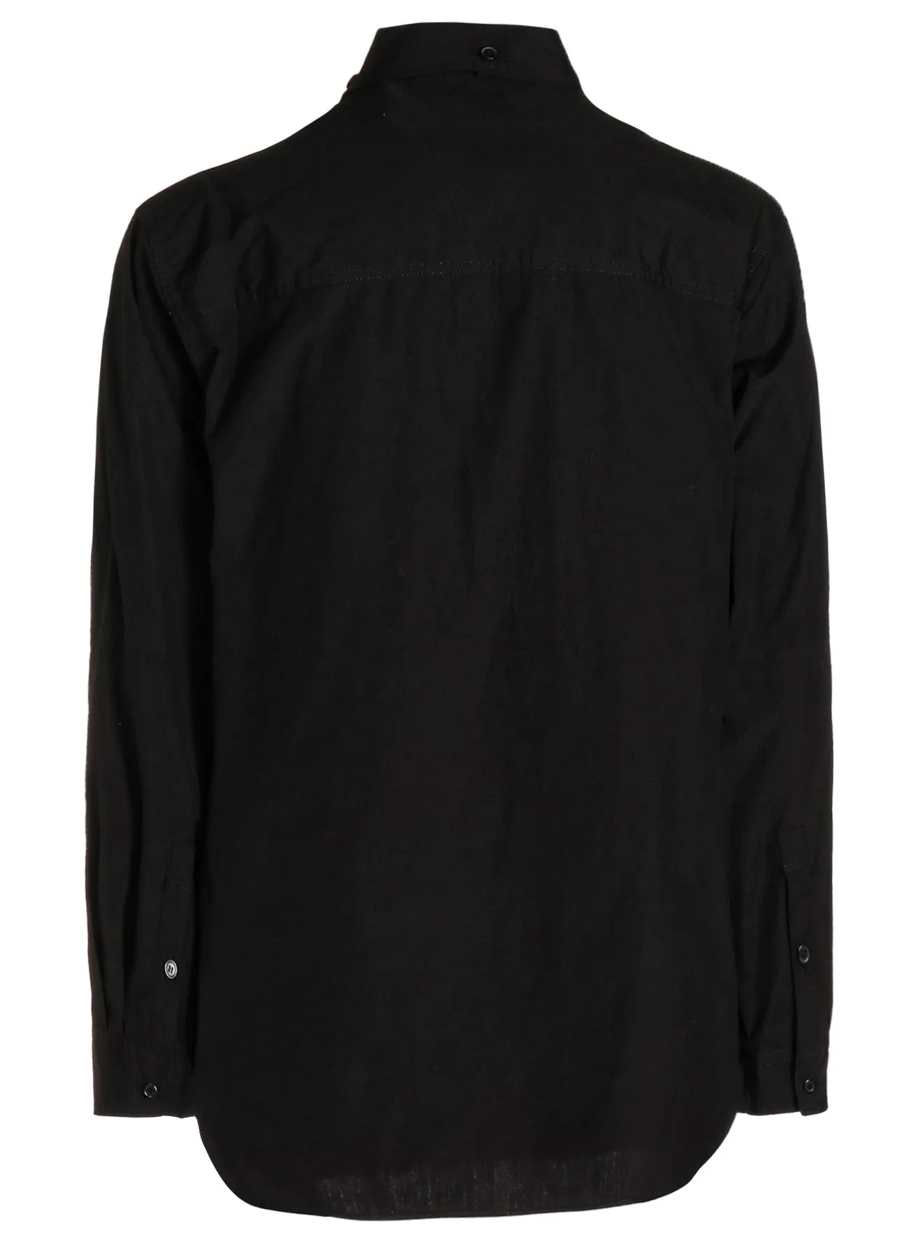 CHAIN STITCH STRING COLLAR BLOUSE sold by Yohji Yamamoto product image thumbnail 4