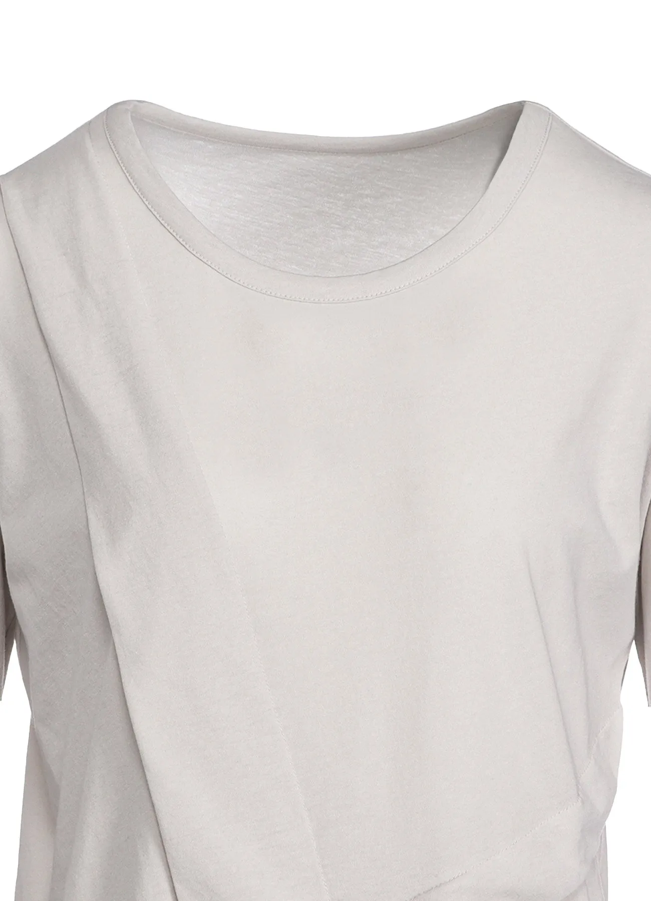 HIGH TWISTED SINGLE JERSEY TACK LONG SLEEVE sold by Yohji Yamamoto product image thumbnail 5