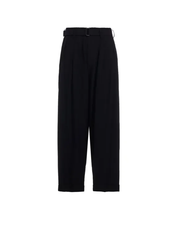 DAMAGED GABARDINE 2TUCKS PANTS sold by Yohji Yamamoto