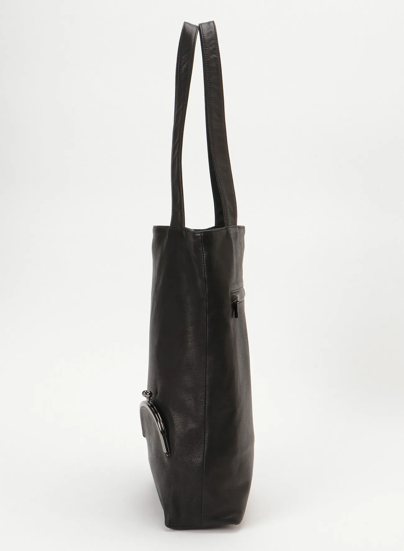 Clasp tote(S) sold by Yohji Yamamoto product image thumbnail 4