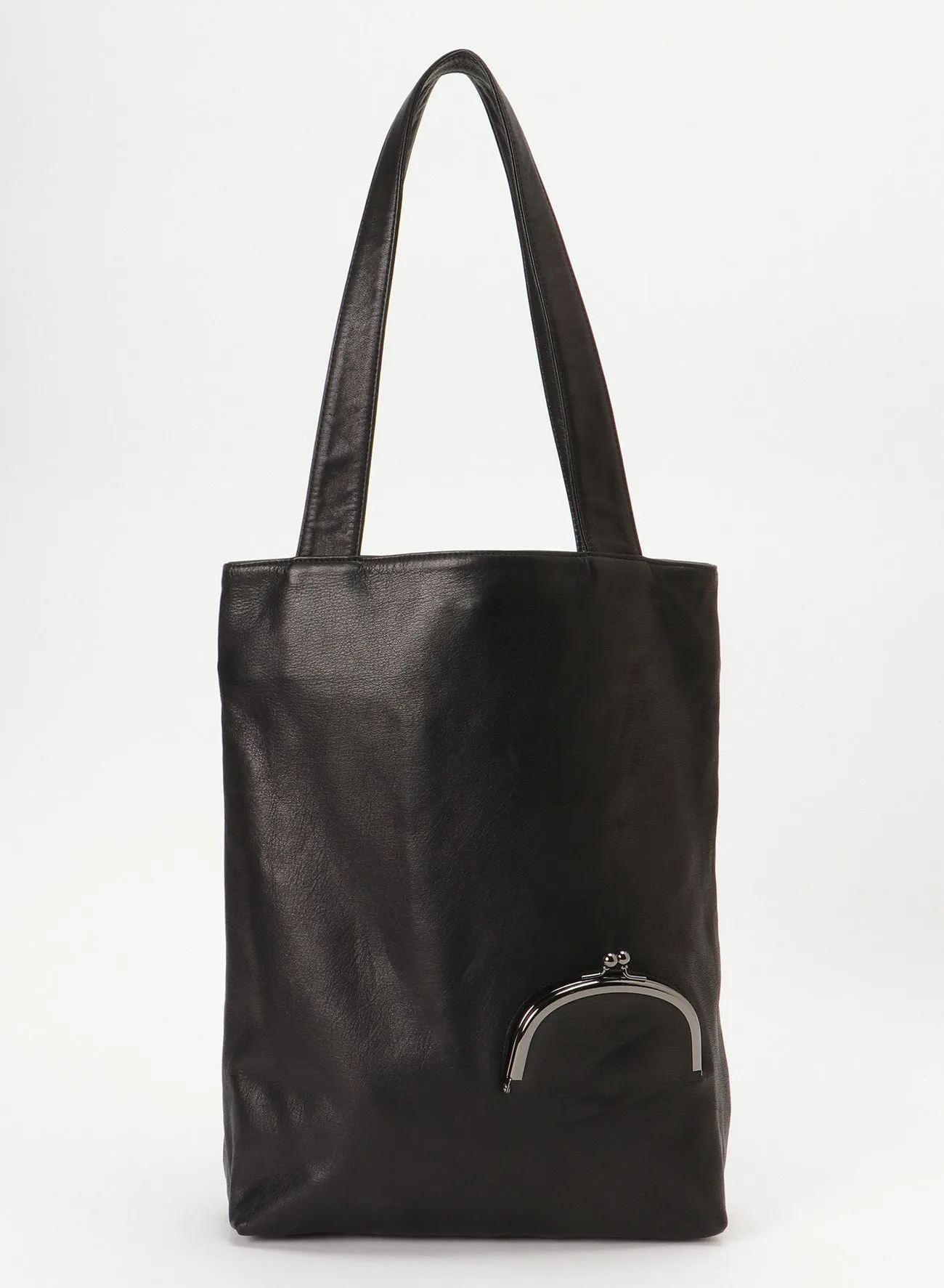 Clasp tote(S) sold by Yohji Yamamoto product image thumbnail 2