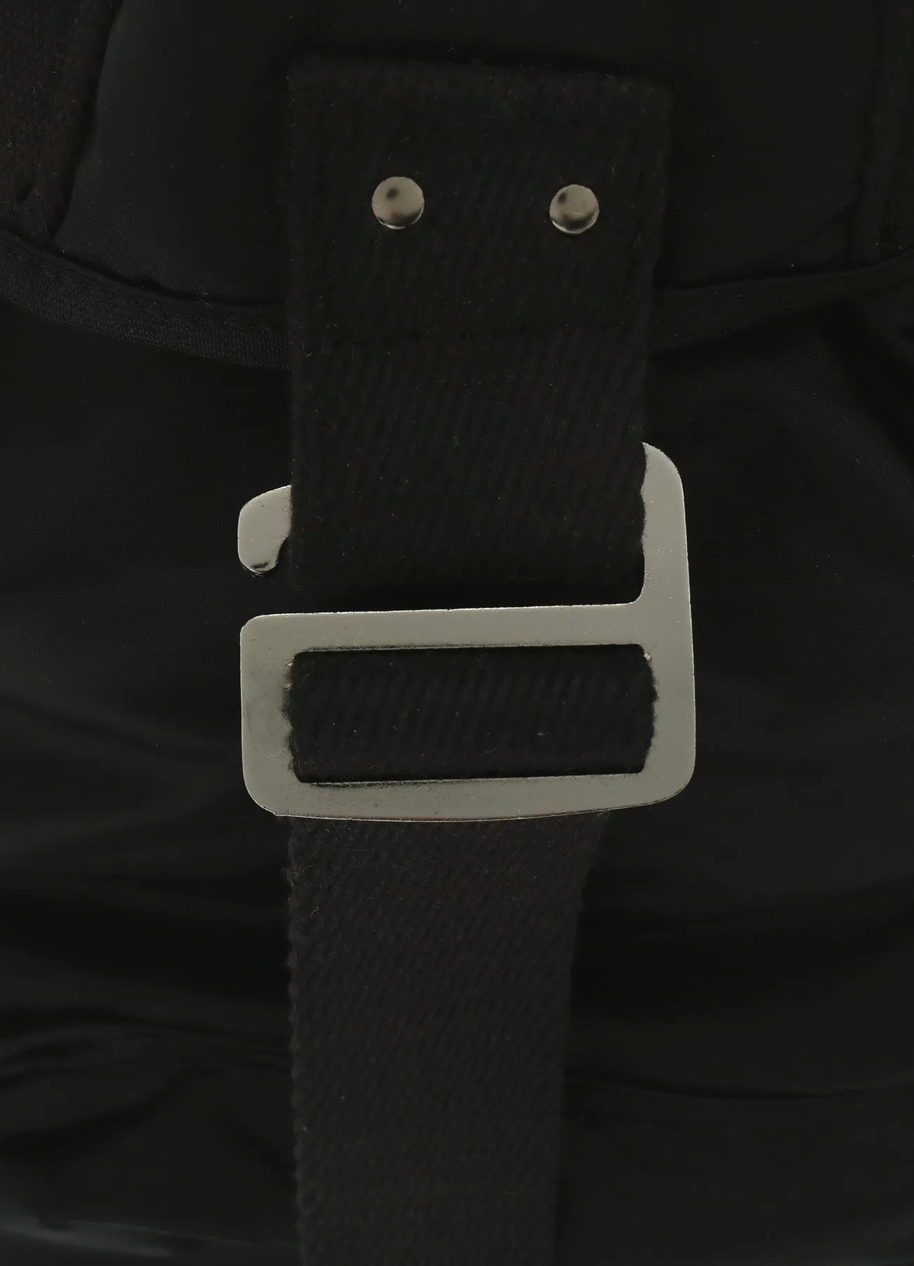 NYLON TWILL BELT BACKPACK sold by Yohji Yamamoto product image thumbnail 5