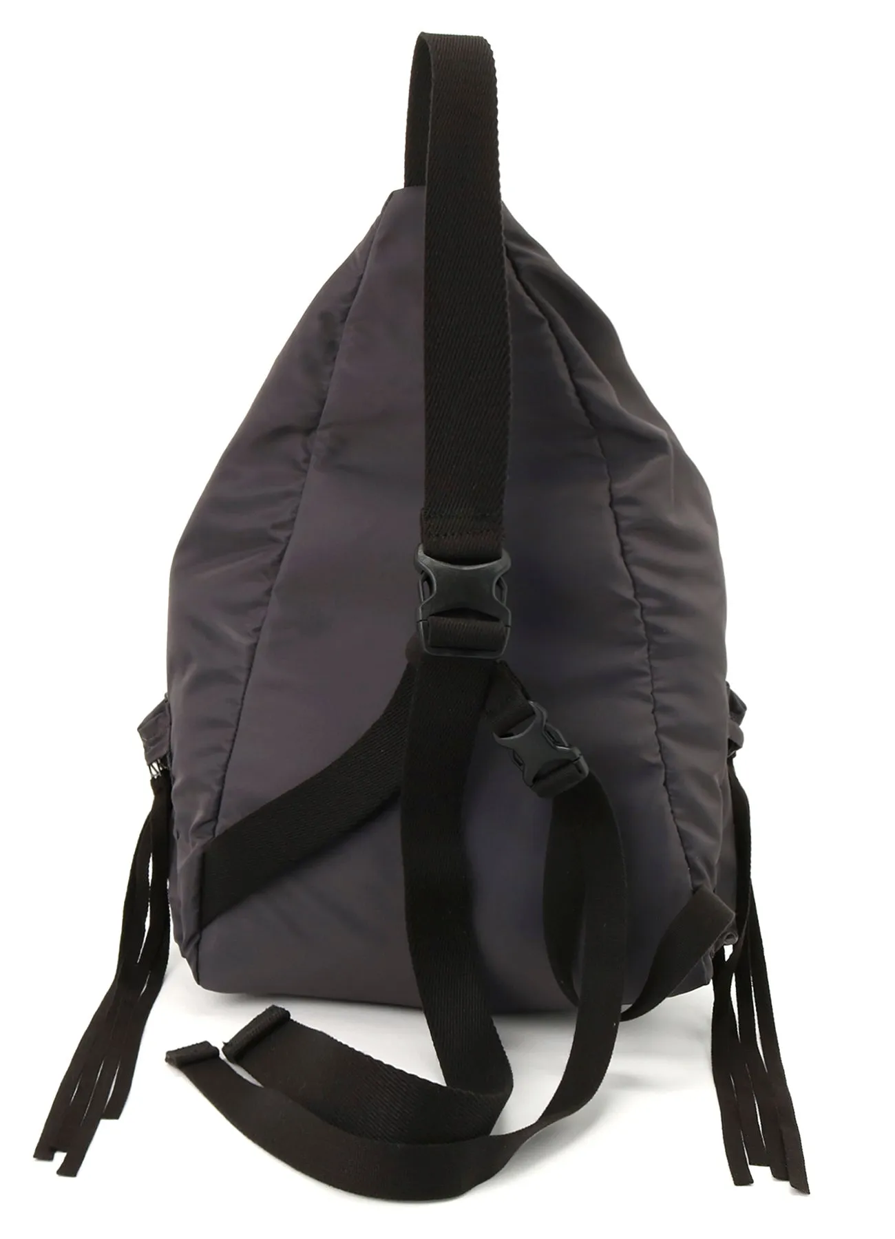 NYLON TWILL FRONT ZIPPER SHOULDER BAG sold by Yohji Yamamoto product image thumbnail 4