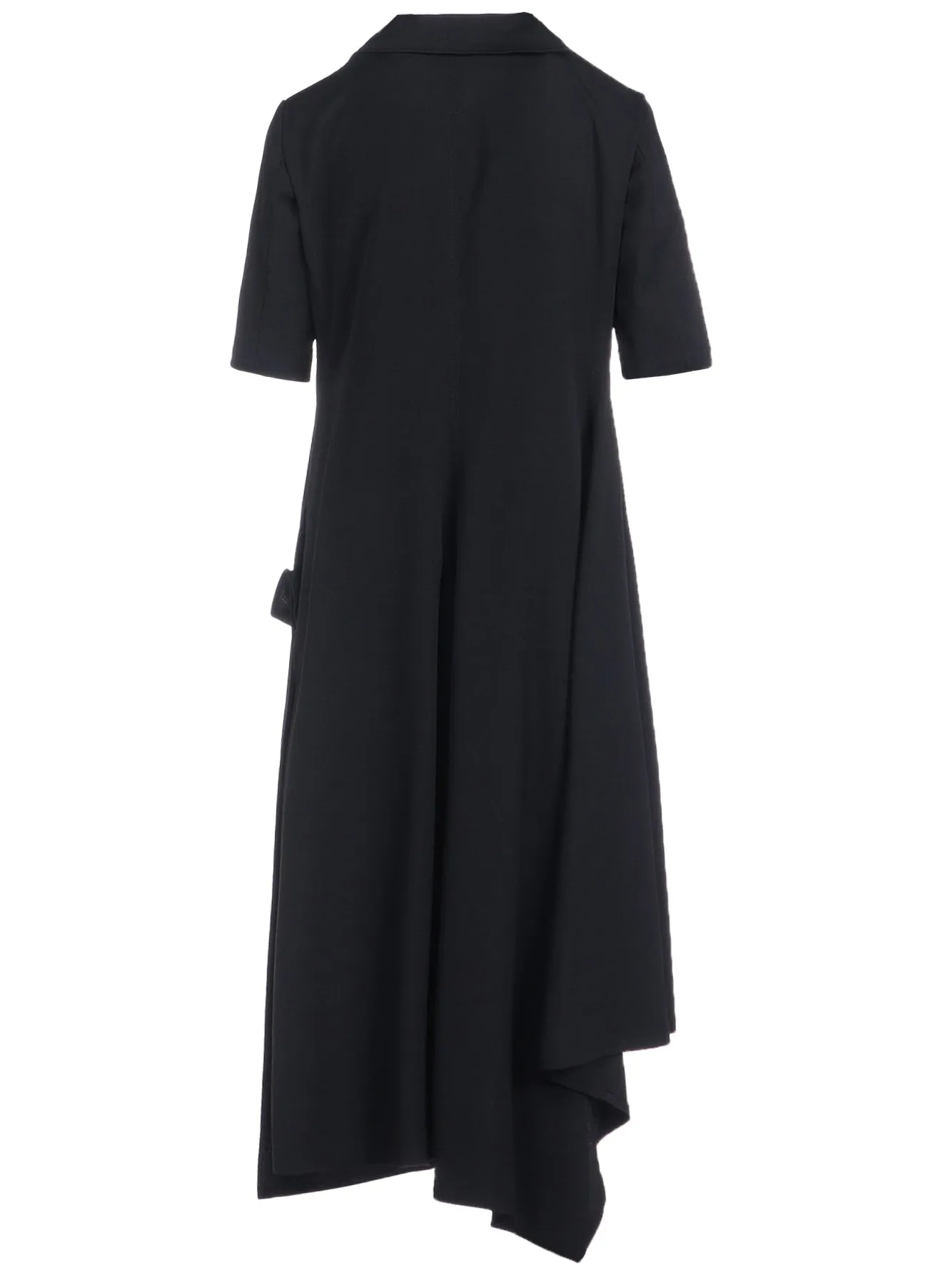 GABARDINE DRAPED DRESSES sold by Yohji Yamamoto product image thumbnail 4