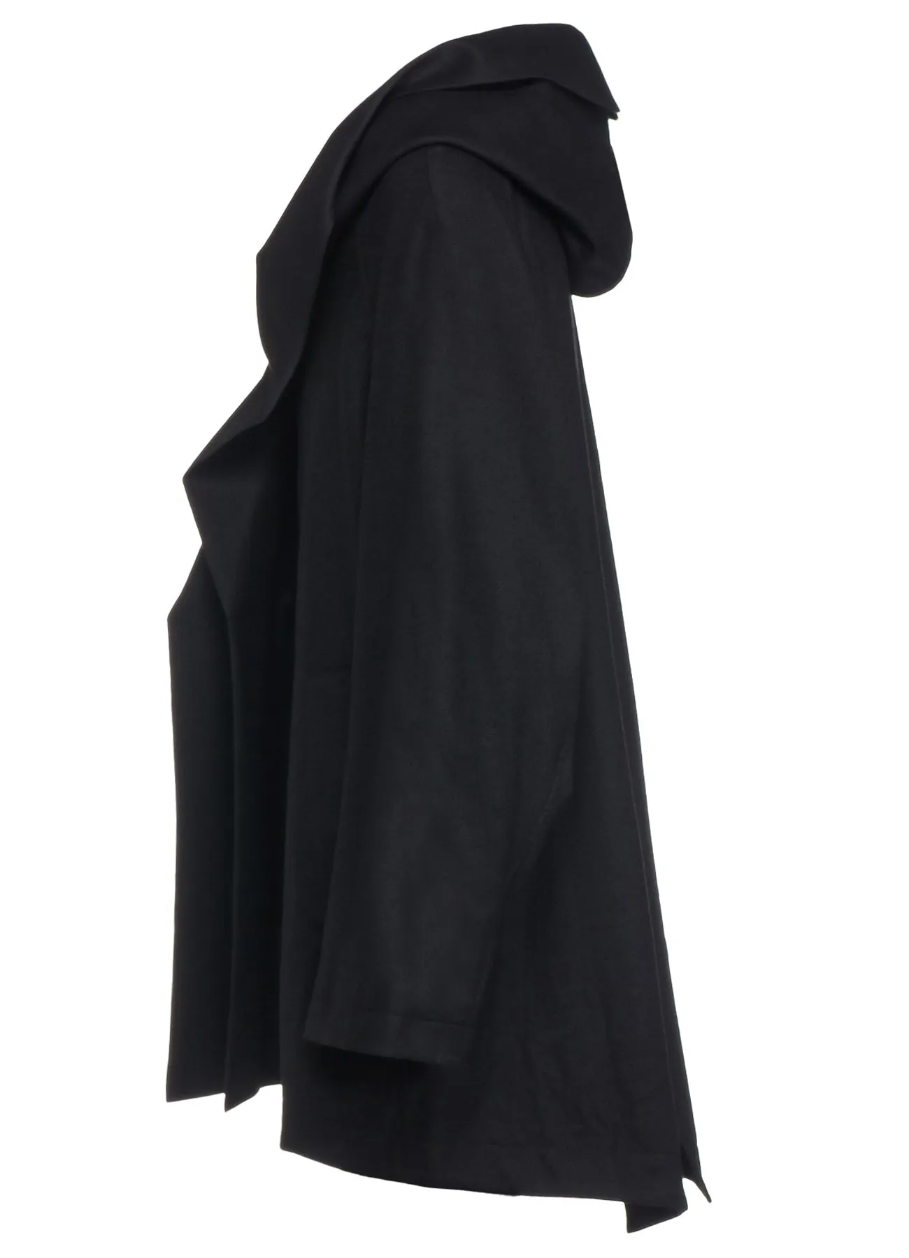 SAXONY R-HOODED CAPE COAT sold by Yohji Yamamoto product image thumbnail 3