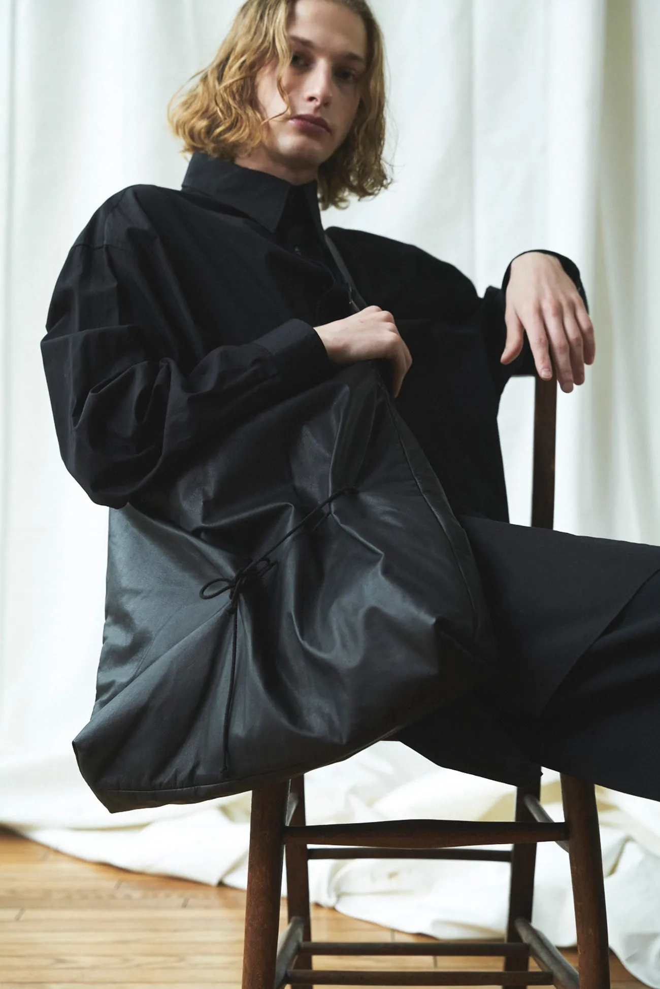 Batt shoulder sold by Yohji Yamamoto product image thumbnail 3