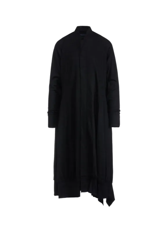 WOOL SINGLE R-TRACK DRESS B sold by Yohji Yamamoto