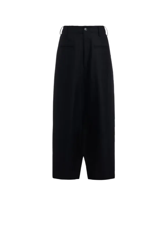 SAXONY R-BACKSIDE FLARE WIDE PANTS sold by Yohji Yamamoto