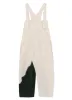 LINEN/COTTON OVERALLS WITH PARTIAL PINSTRIPE PATTERN sold by Yohji Yamamoto